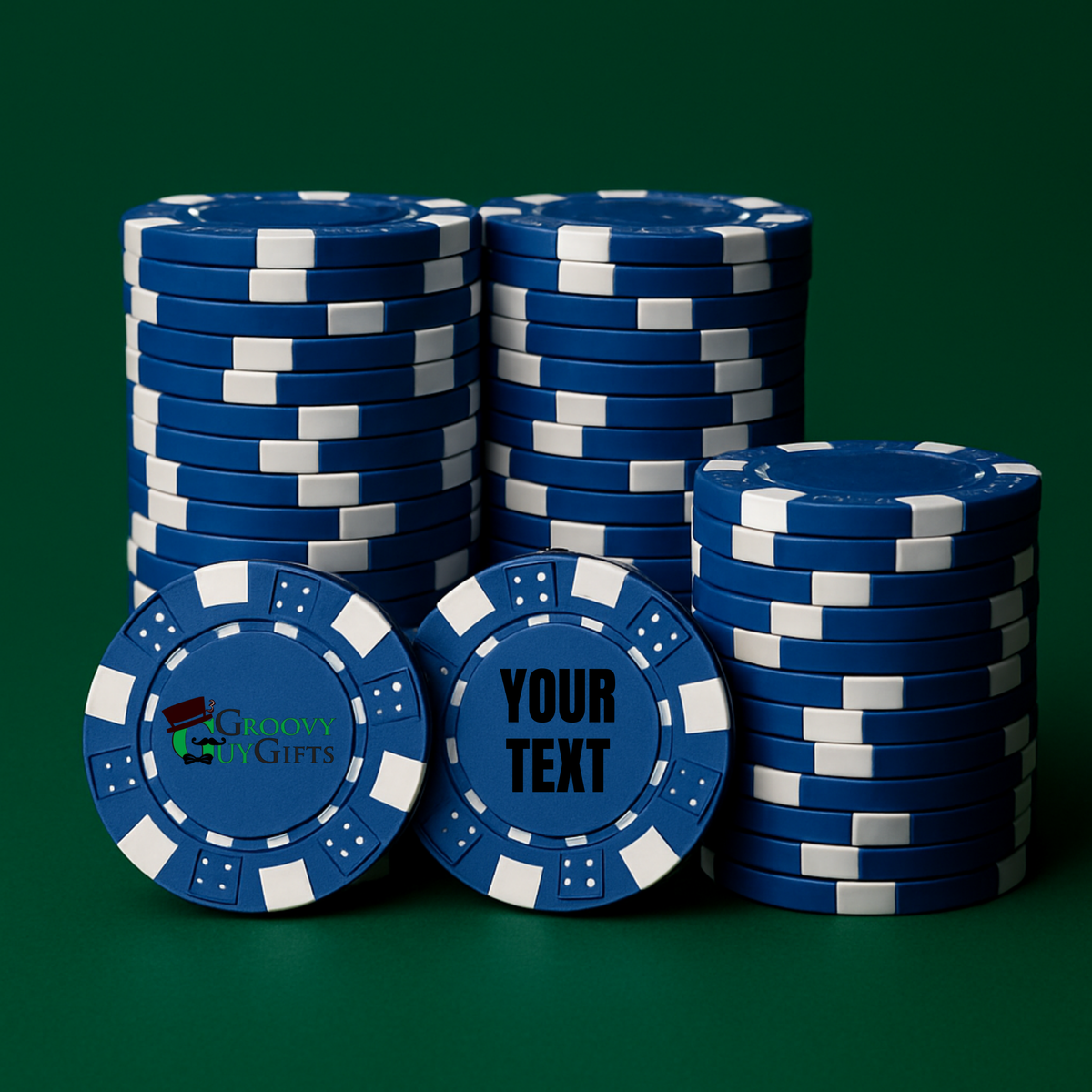 Golf Ball Marker Poker Chips