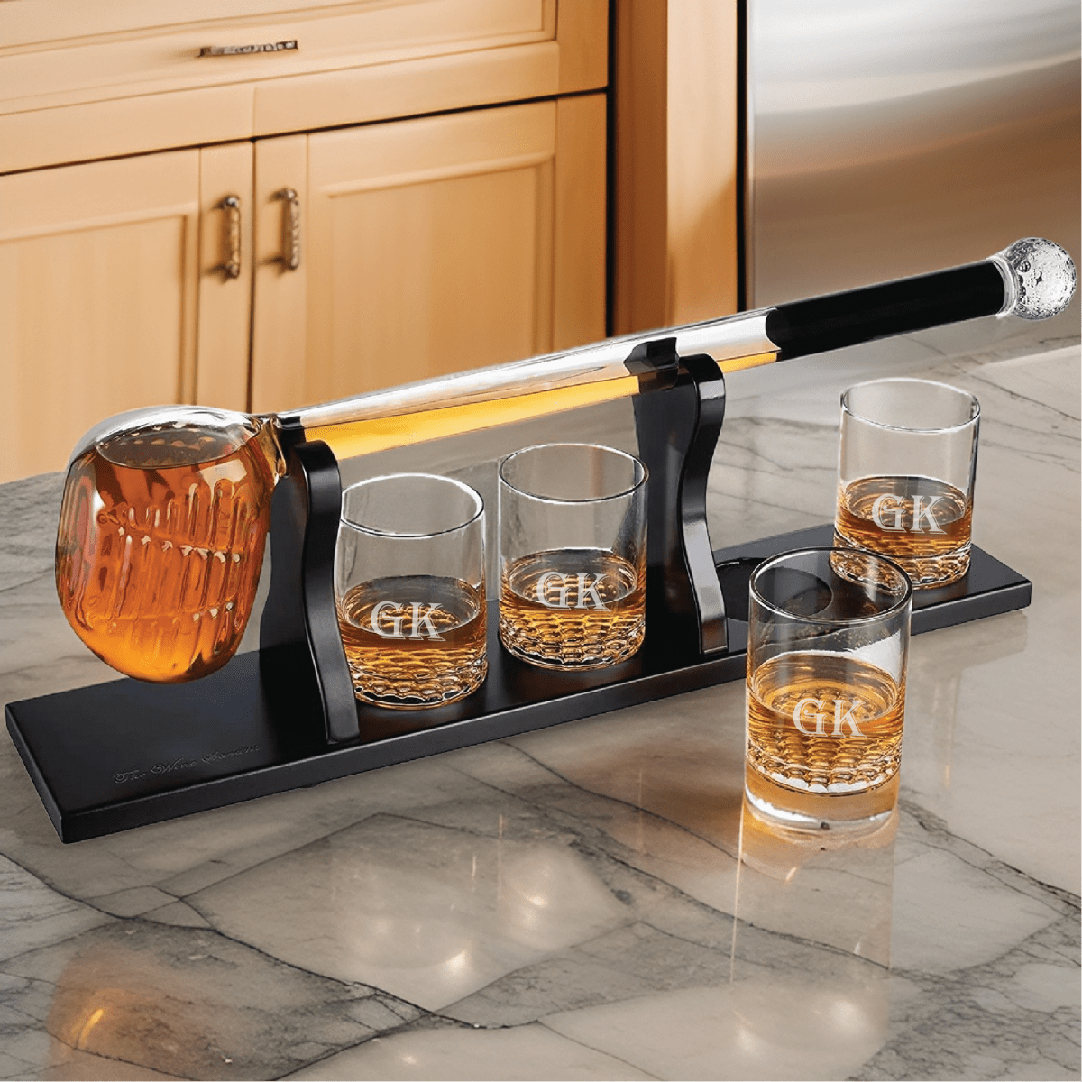 Personalized Golf Club Decanter Set