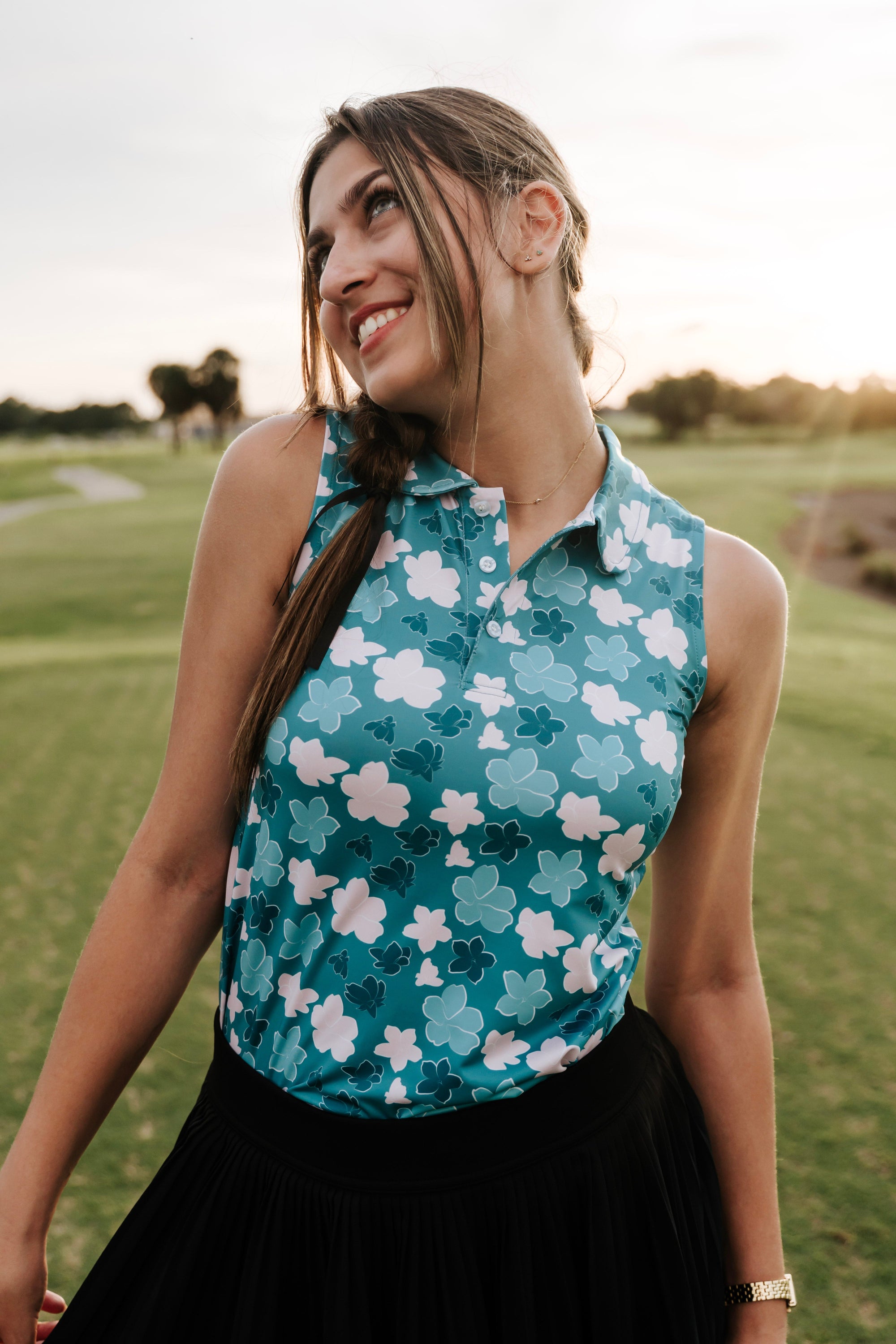 Women’s Azalea Pink Golf Polo Shirt