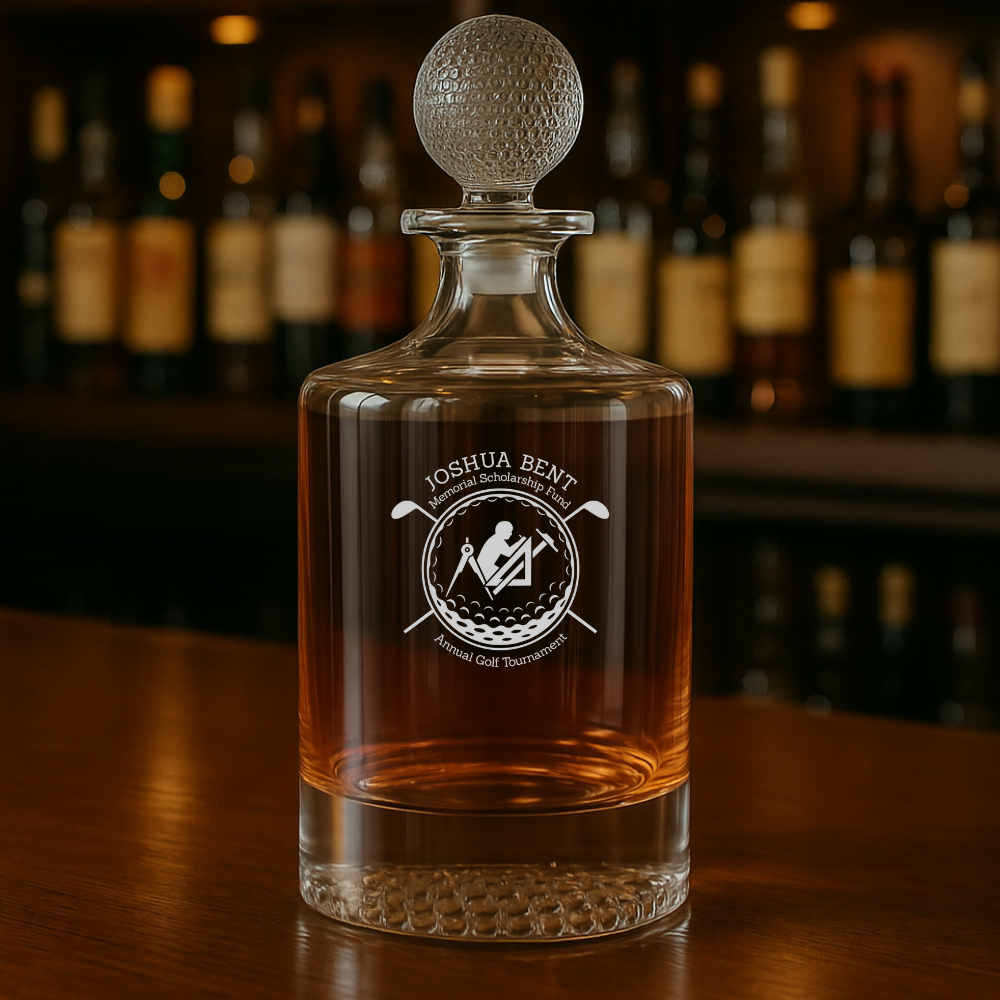 Custom Logo Champions Decanter