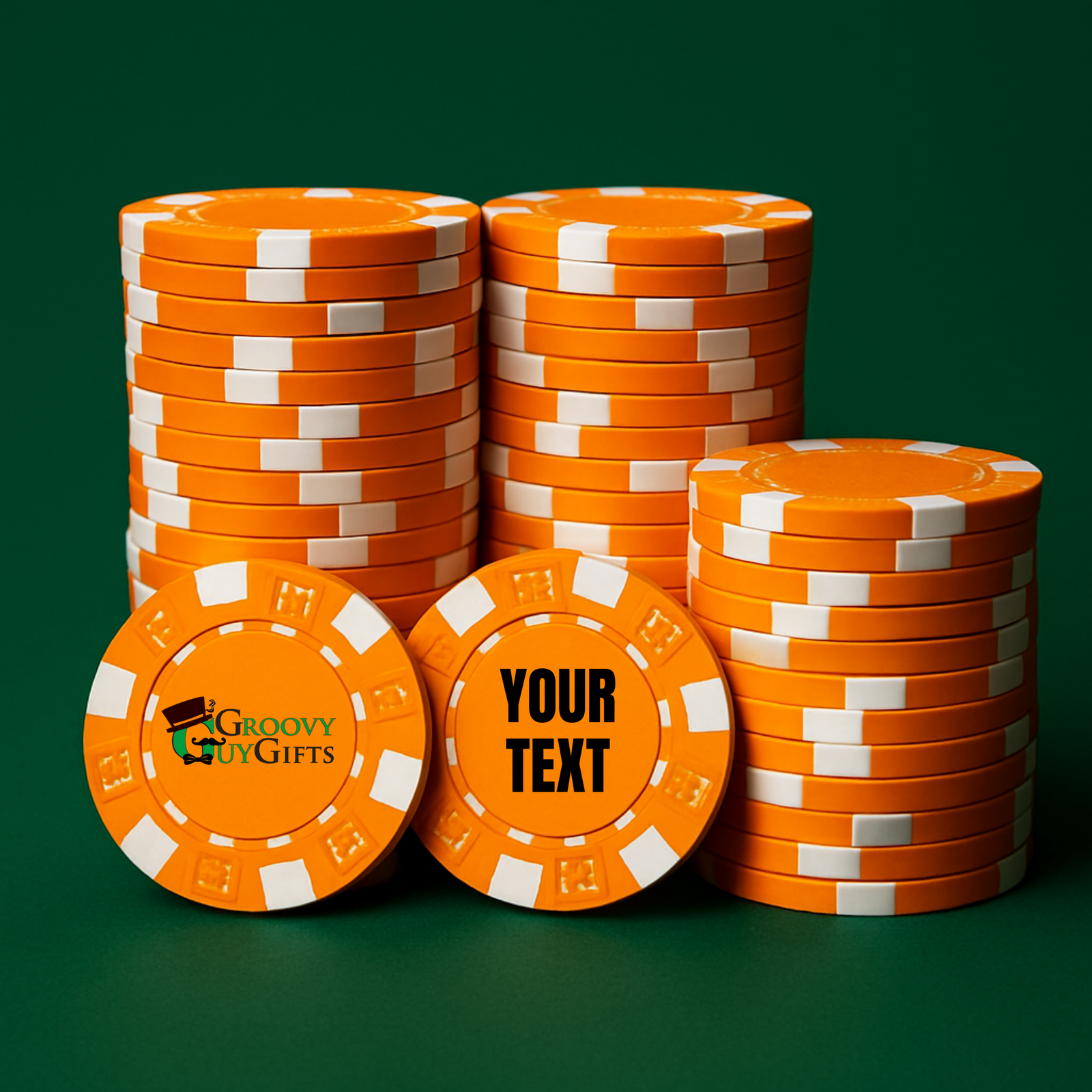 Golf Ball Marker Poker Chips