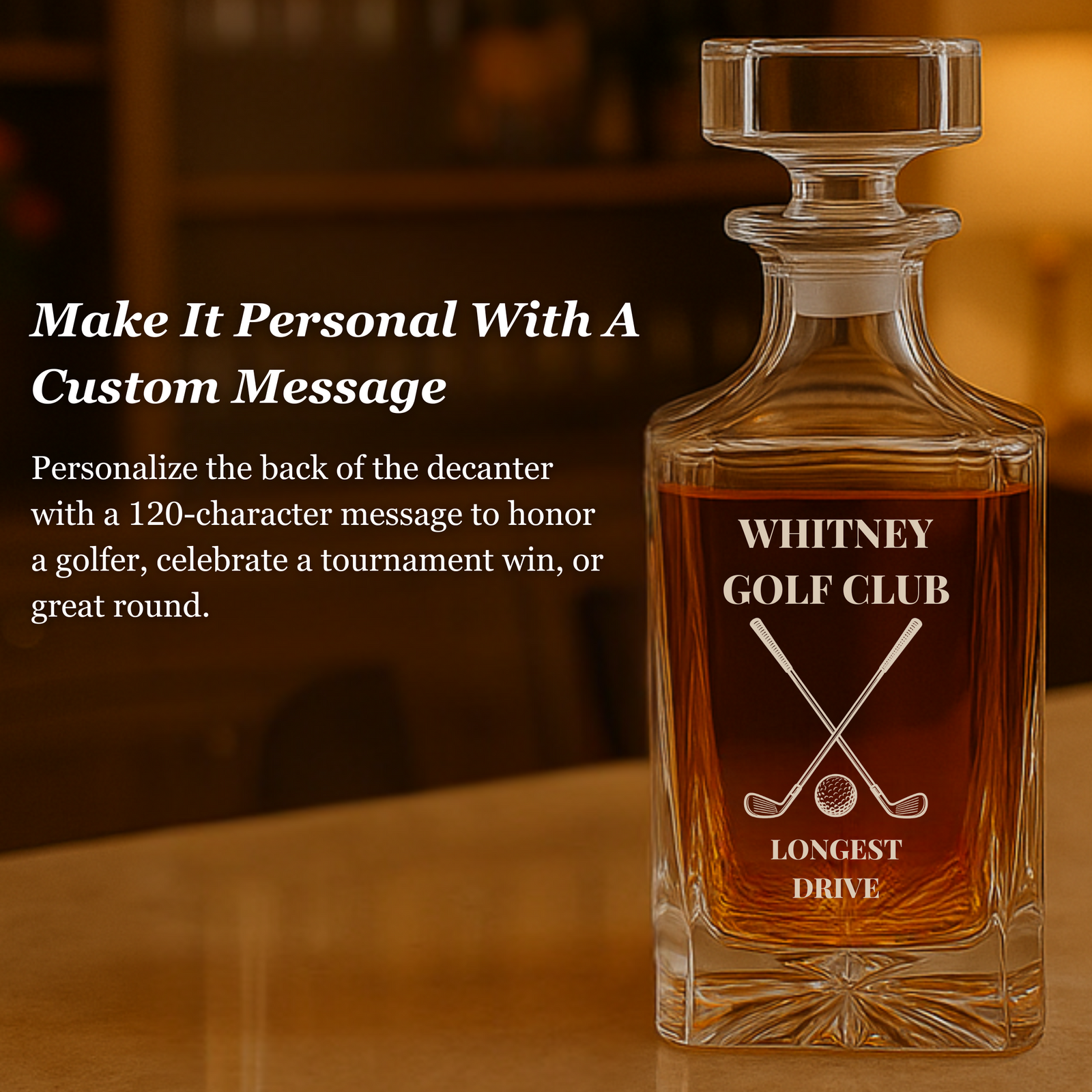 Golf Outing Prize Decanter