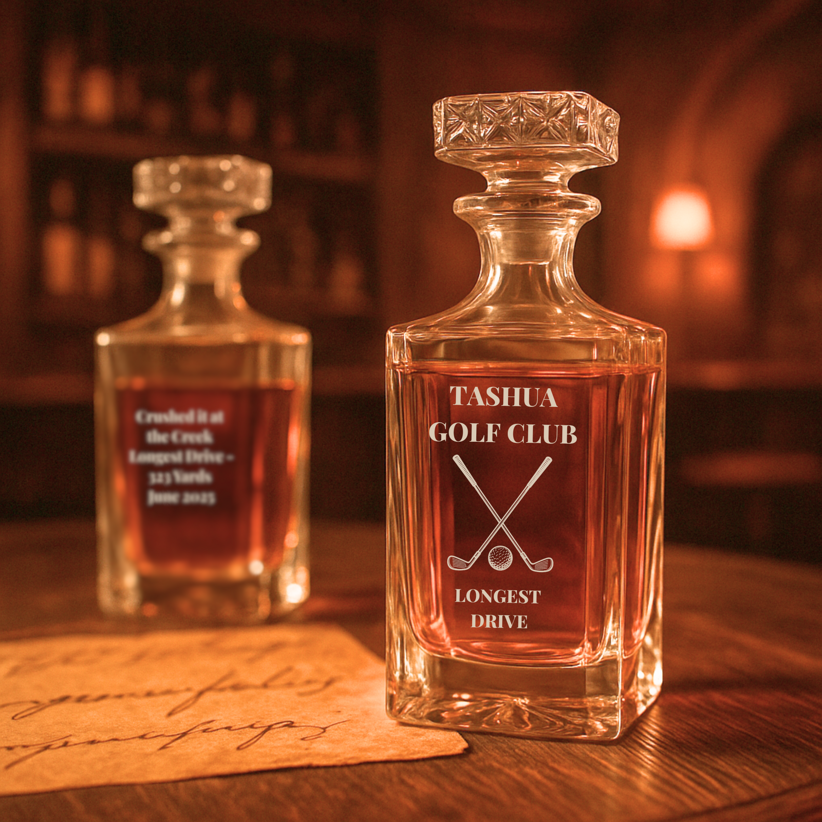 Golf Outing Prize Decanter