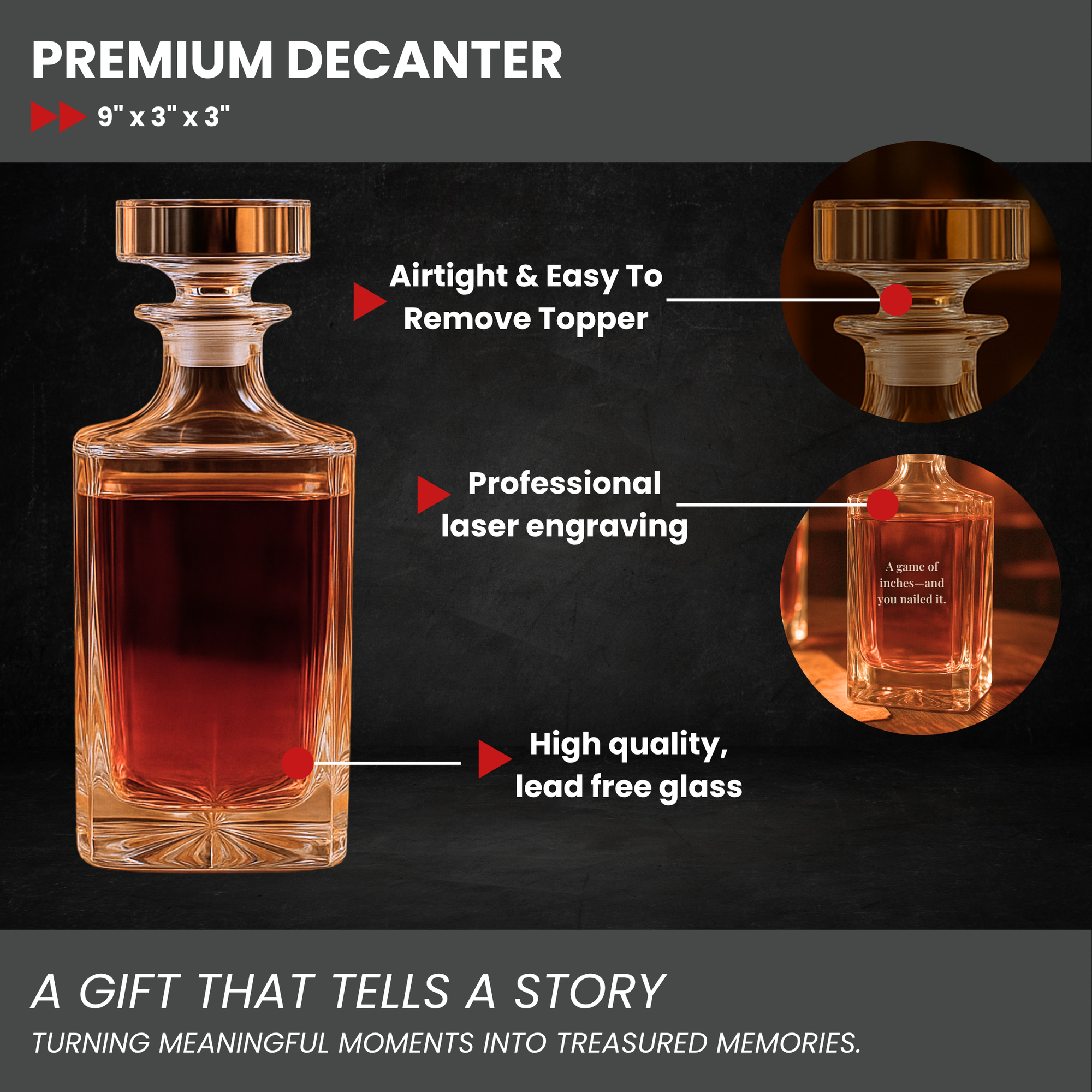 Golf Outing Prize Decanter