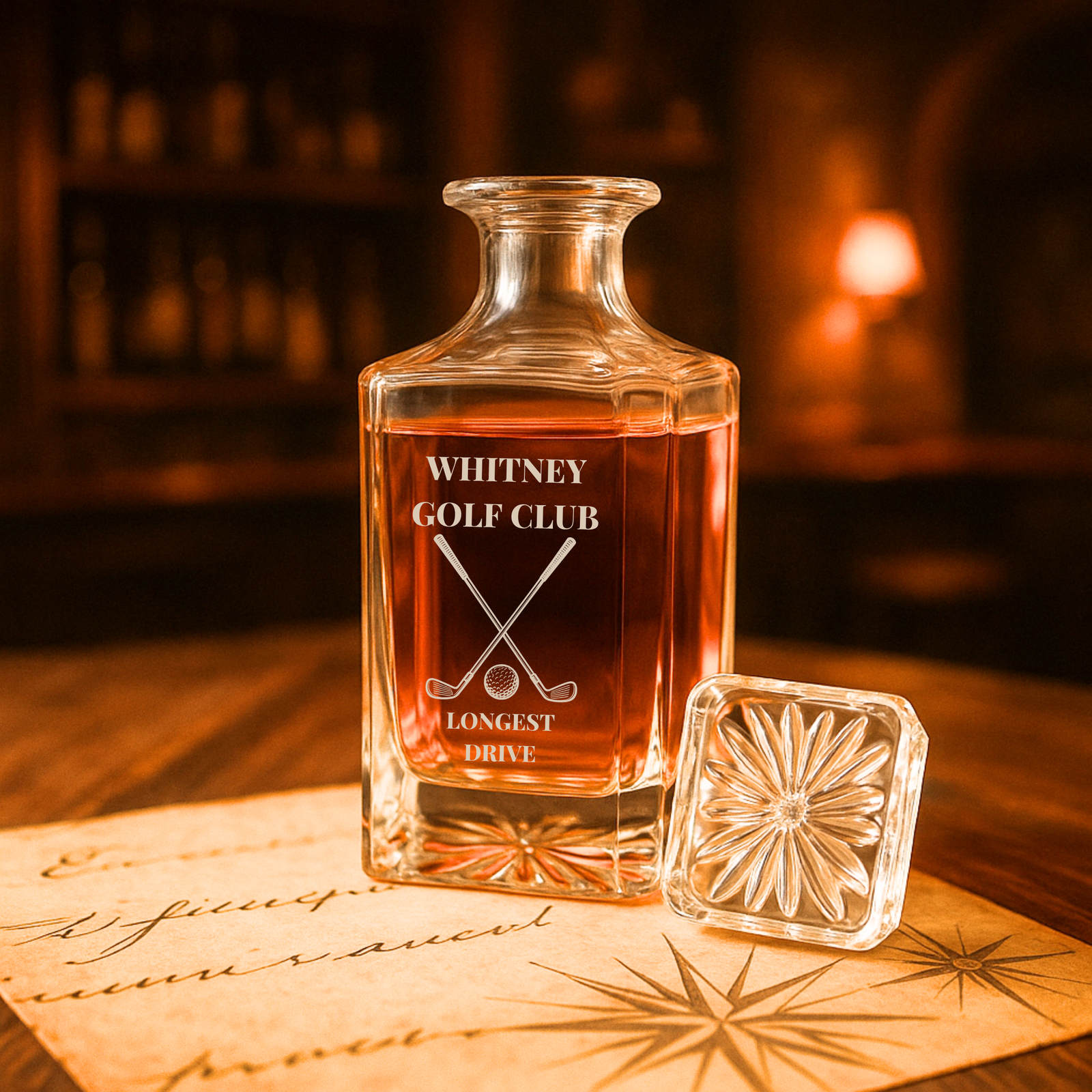 Golf Outing Prize Decanter