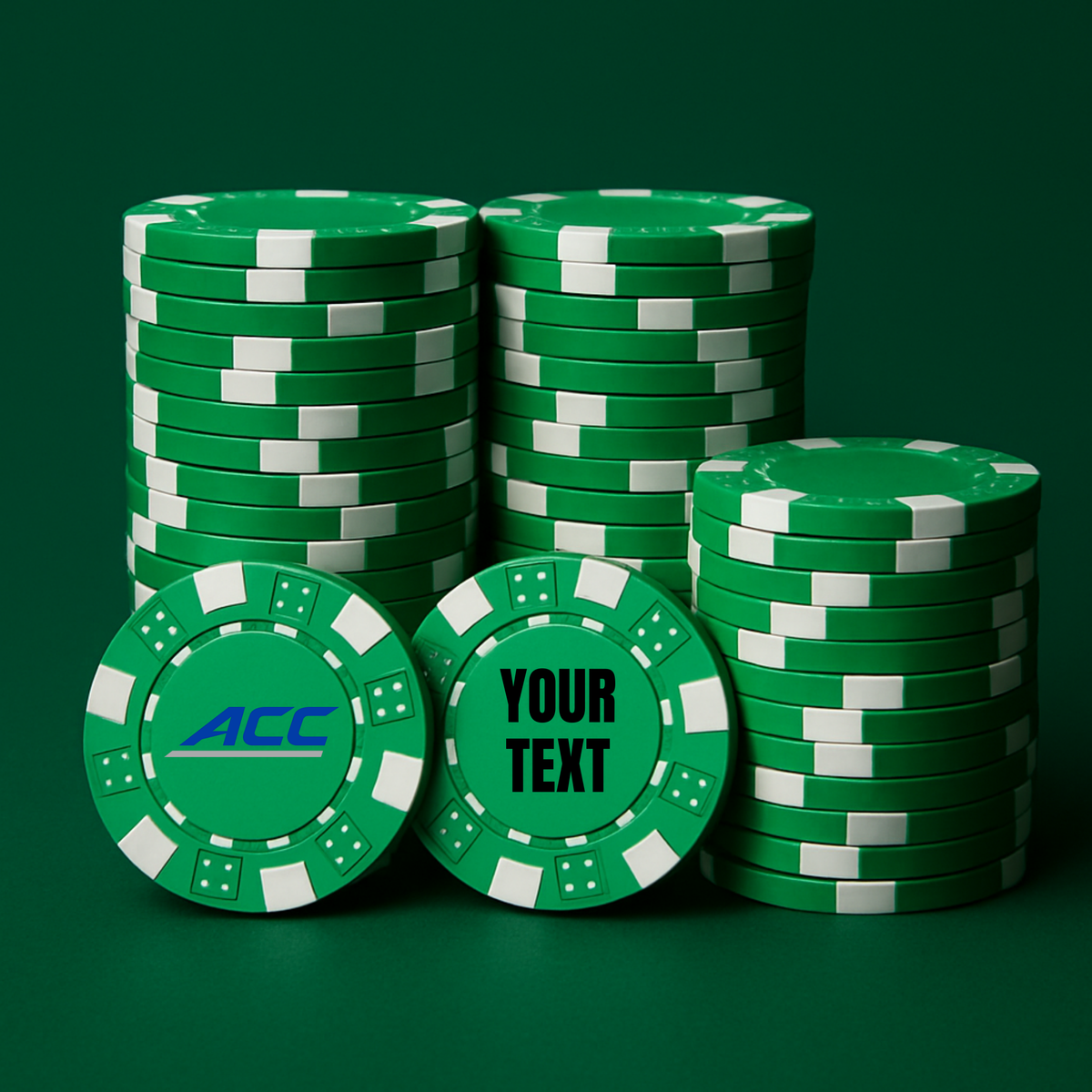 Golf Ball Marker Poker Chips