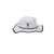 White Paint Bucket Hat