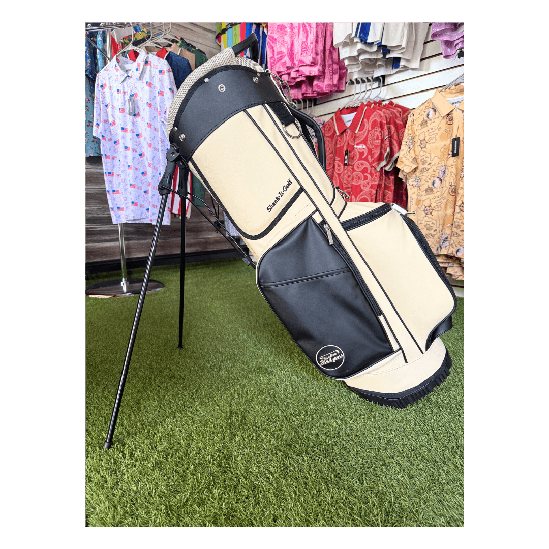 Legalize Mulligans Beige Golf Bag