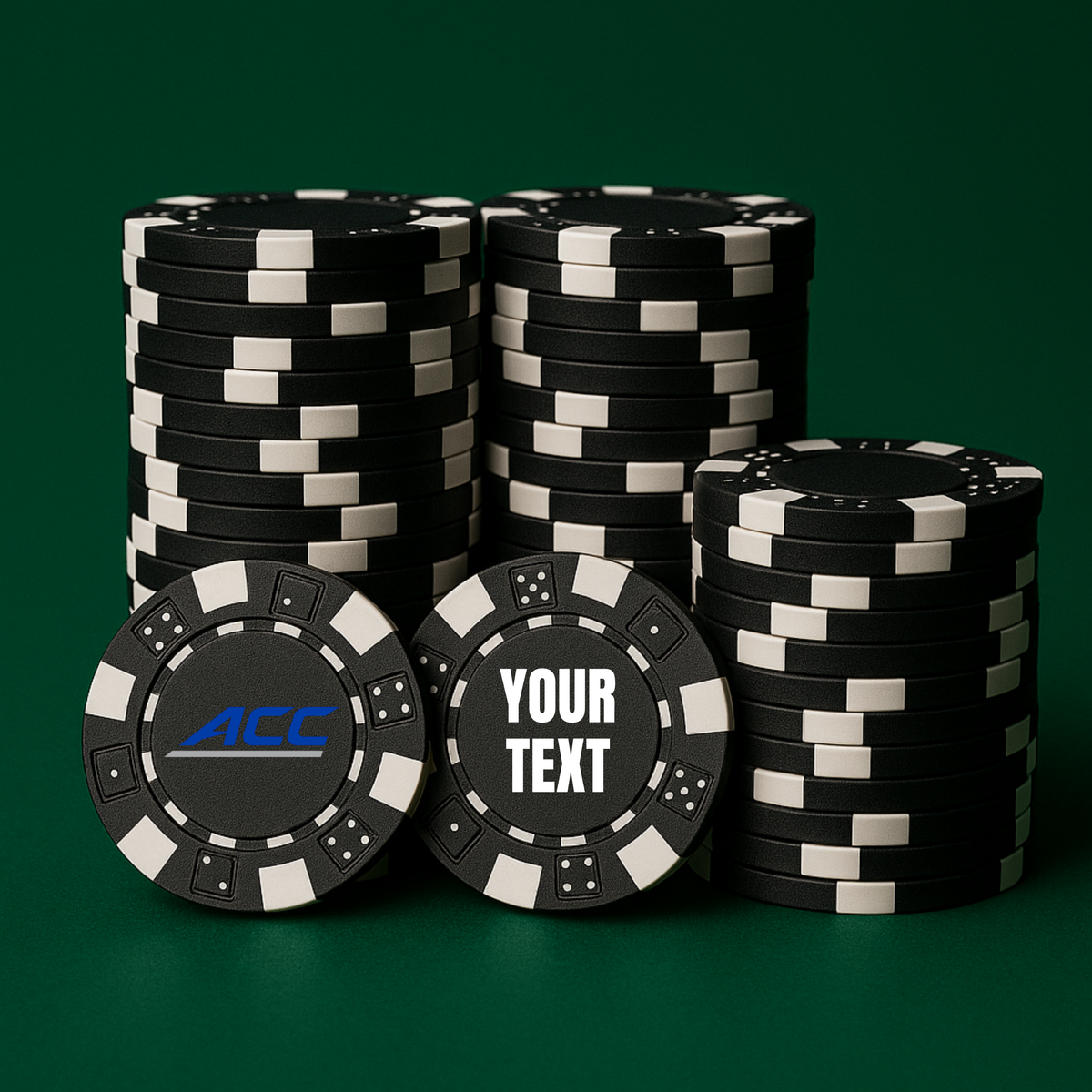 Golf Ball Marker Poker Chips