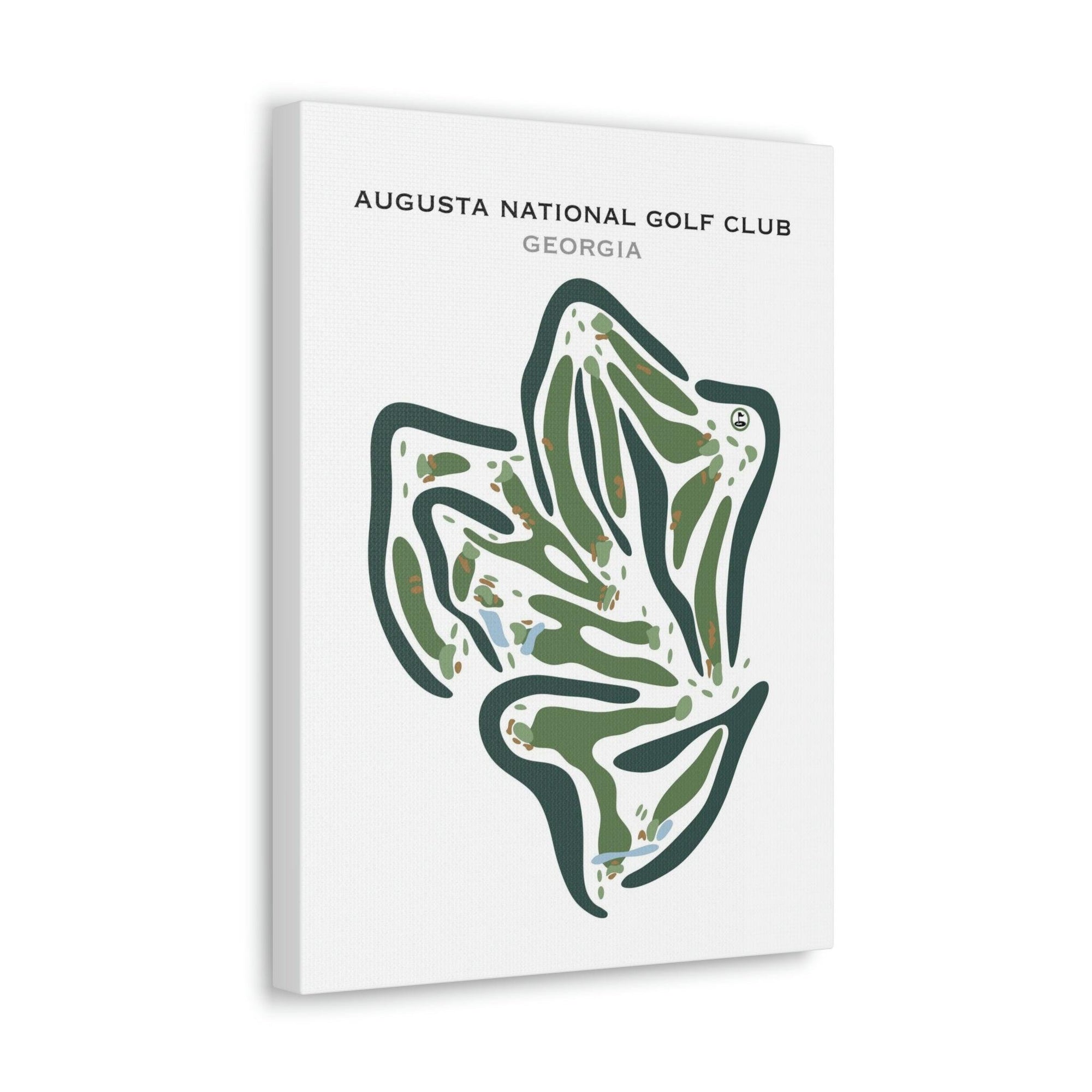 Augusta National Golf Club, Georgia - Printed Golf Courses