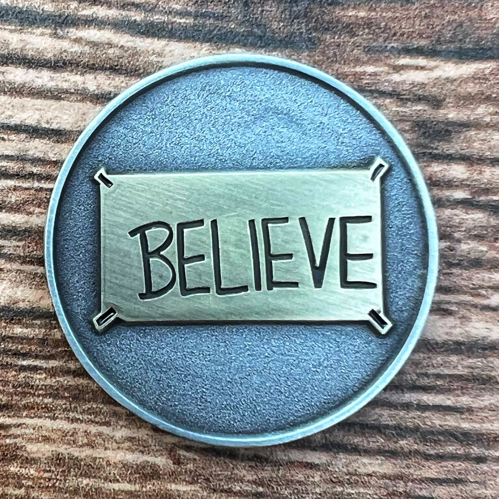 Believe Magnetic Golf Ball Marker