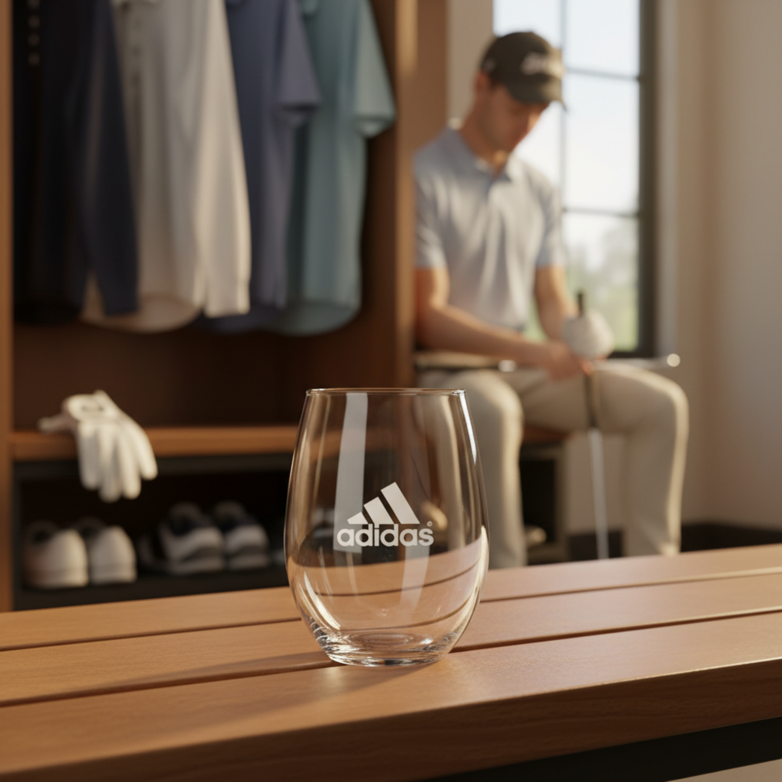 Custom Logo Stemless Wine Glass