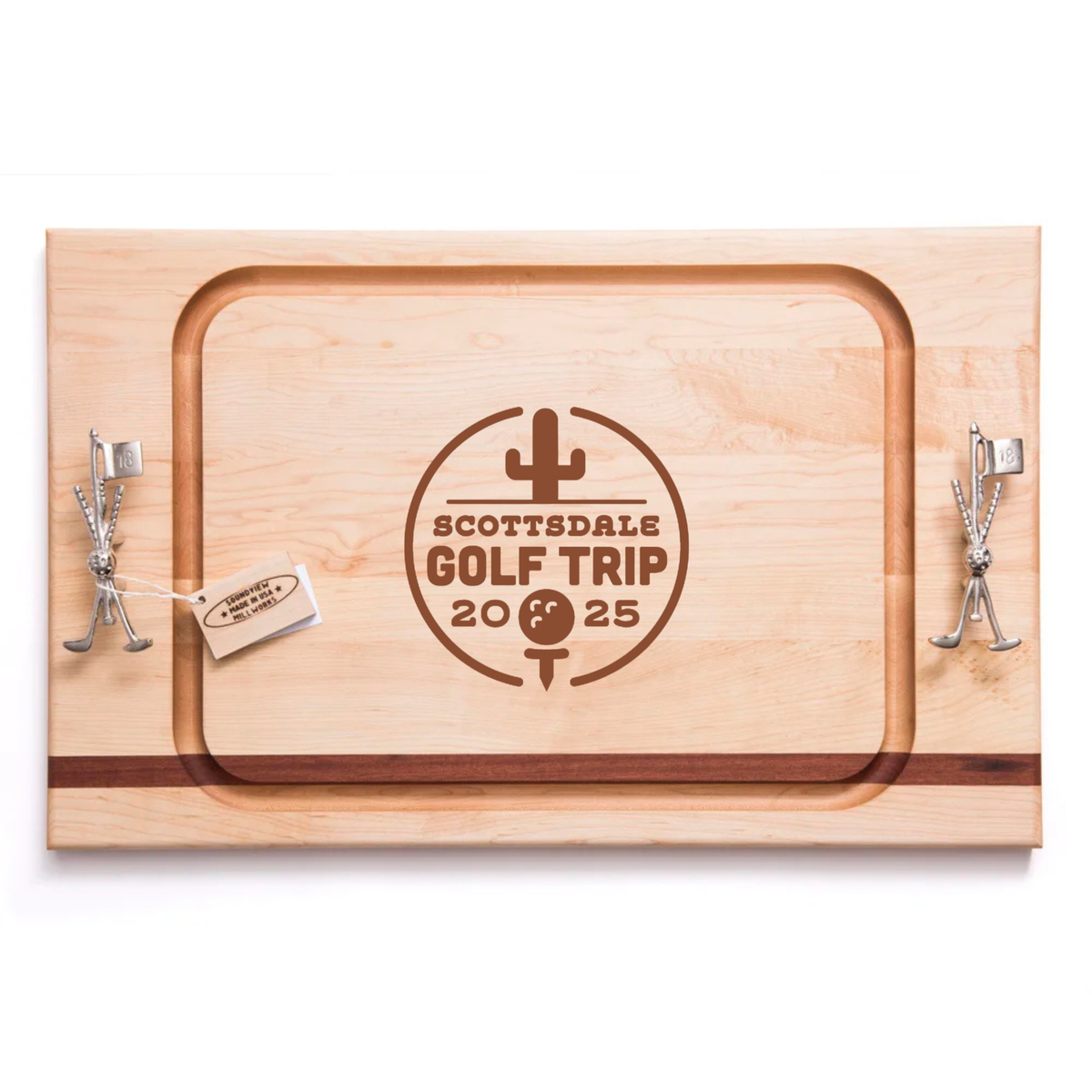 Custom Logo Greenside Cutting Board