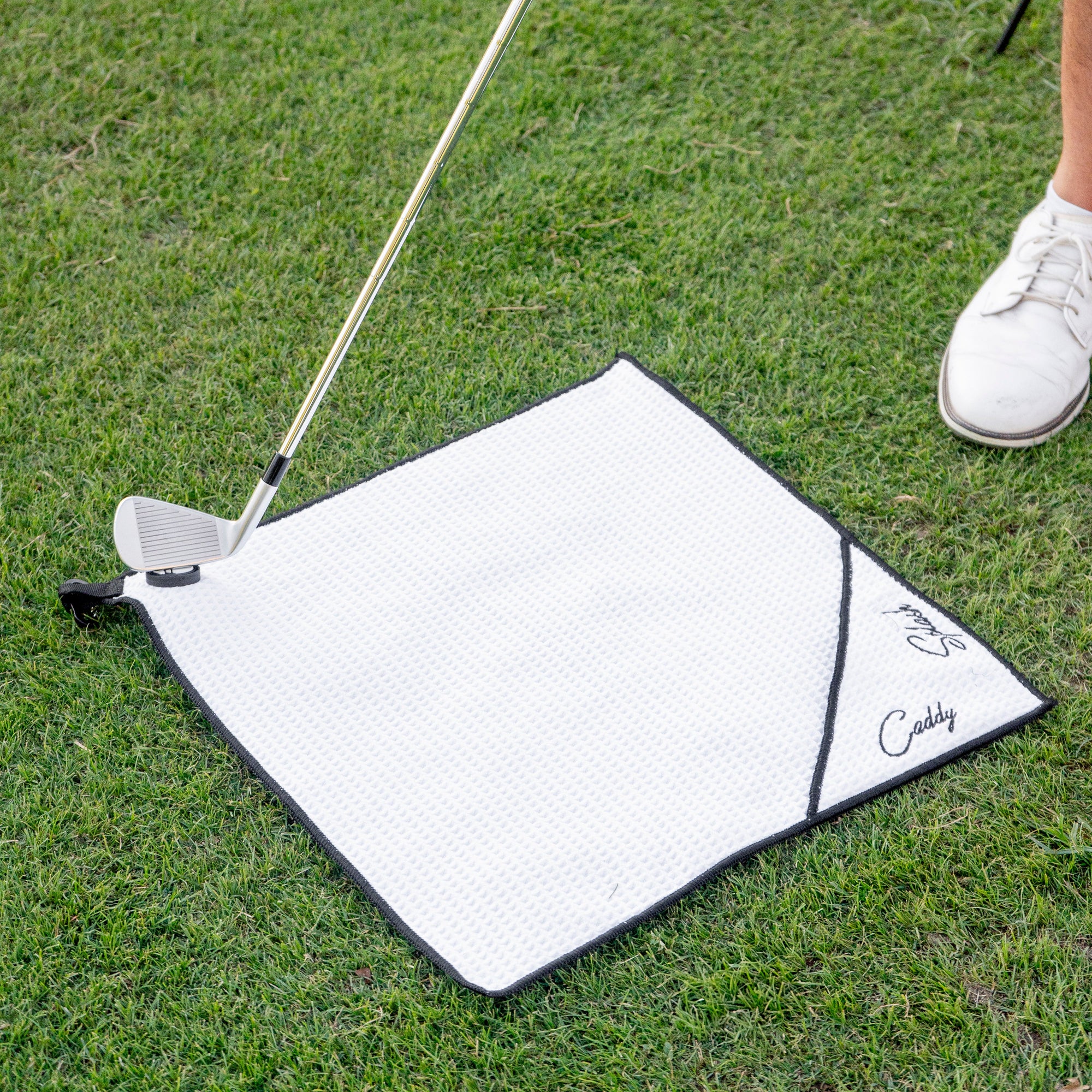 Golf Towel + Golf Club Water Brush Pro Bundle