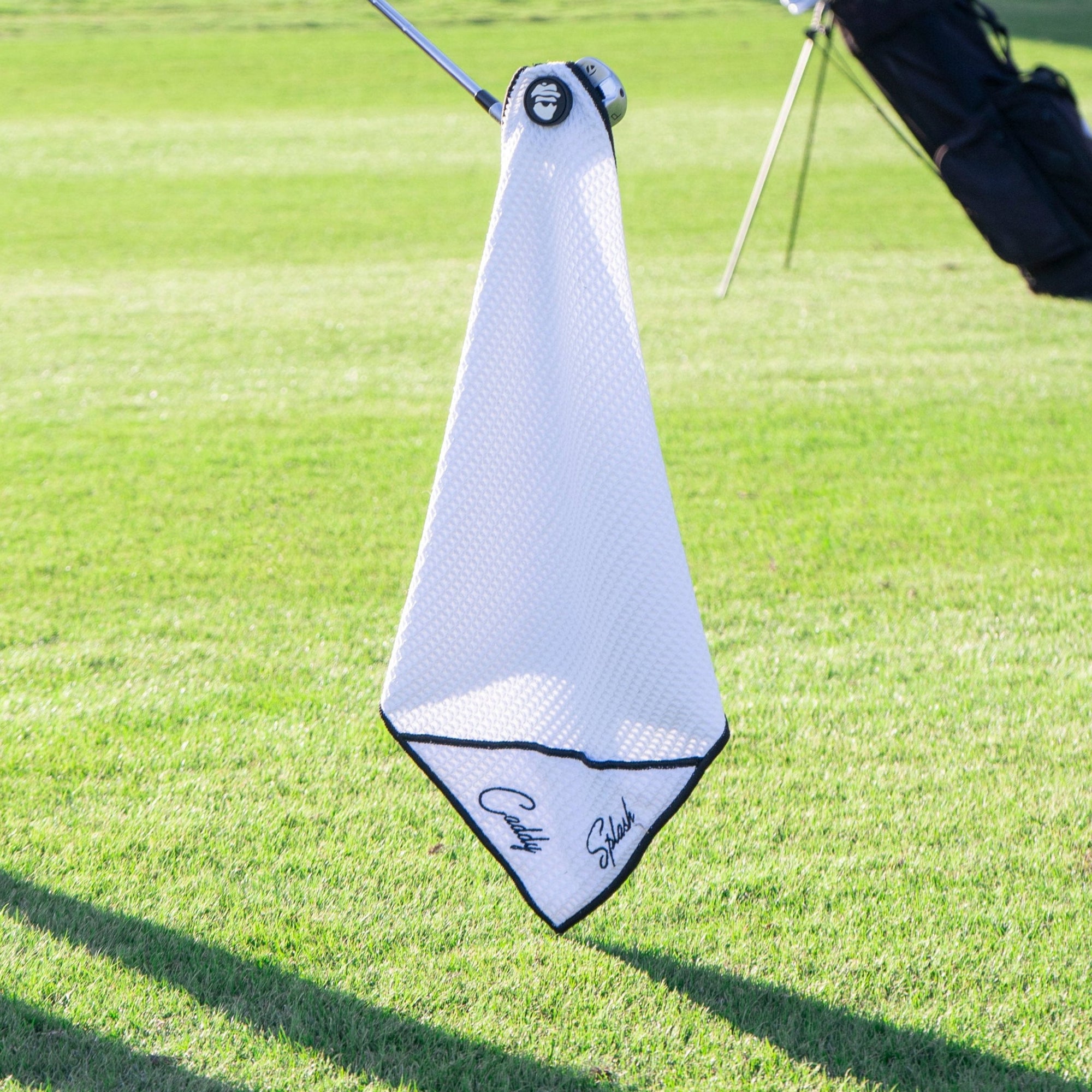 Golf Towel + Golf Club Water Brush Pro Bundle