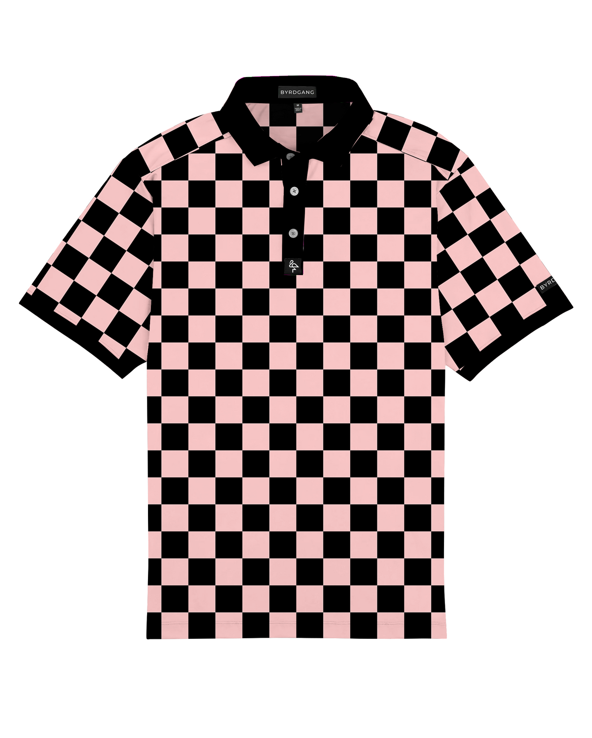 The Pink & Black Power Polo