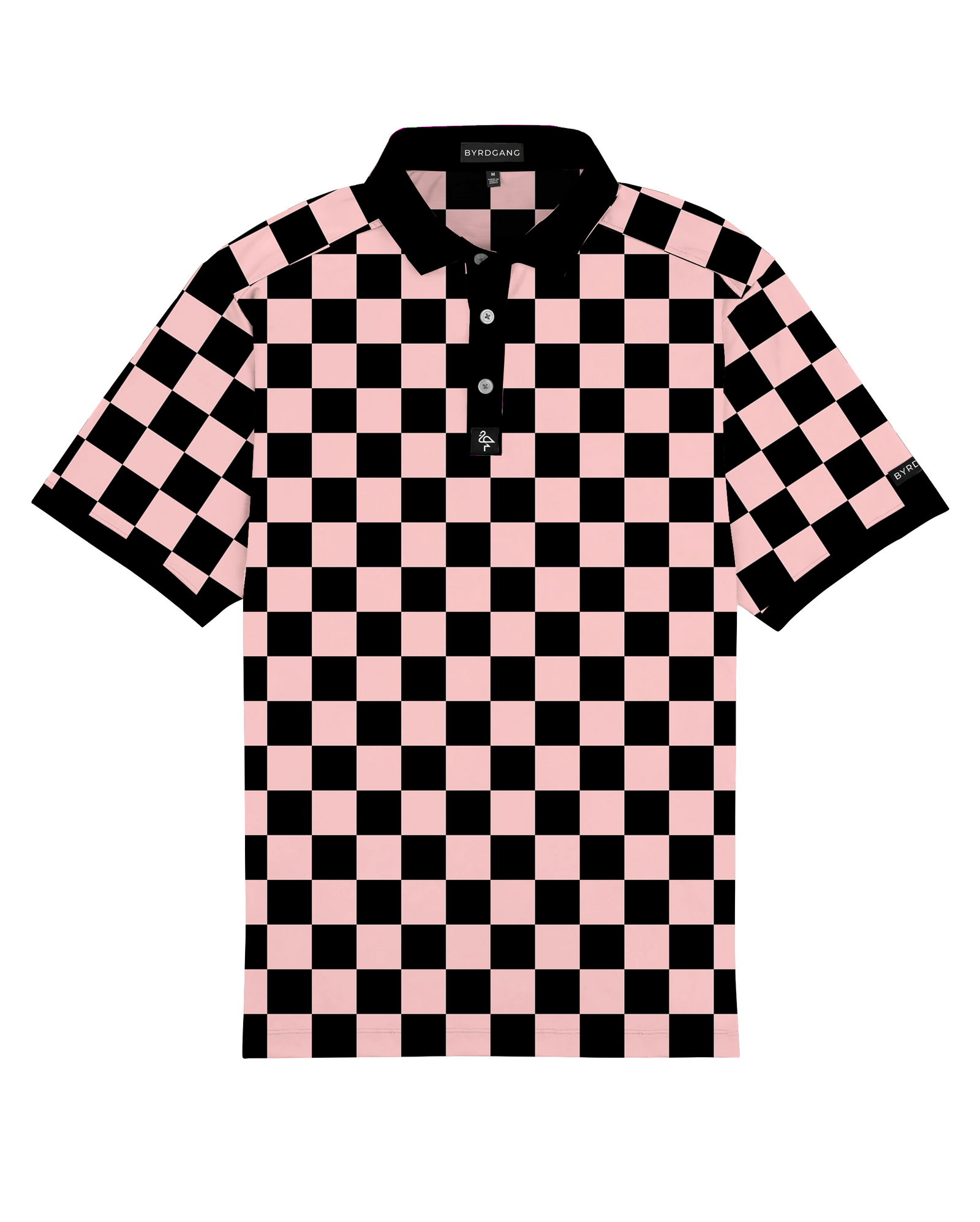 The Pink & Black Power Polo