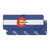Mile High Golf Towel