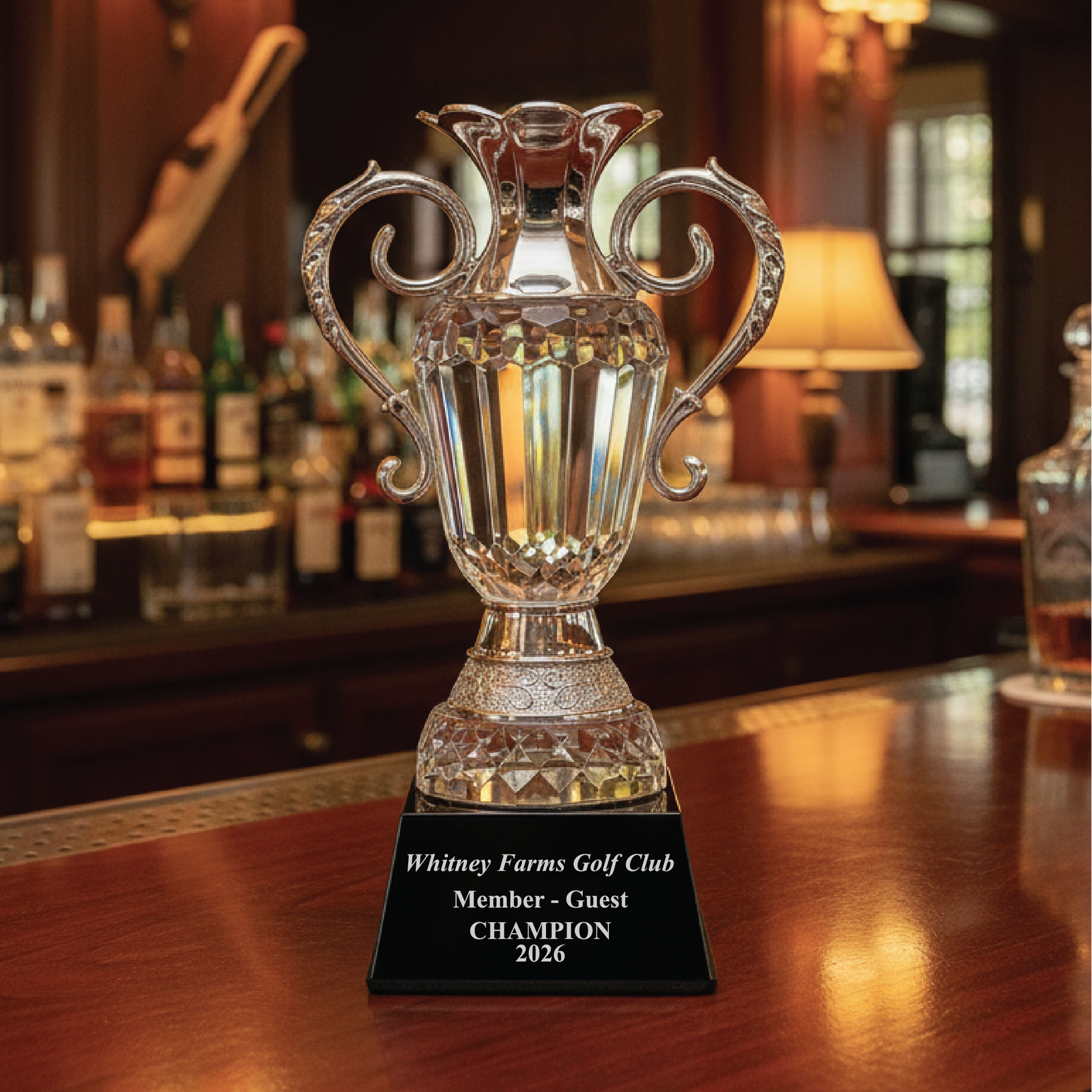 Crowned Glory Golf Trophy