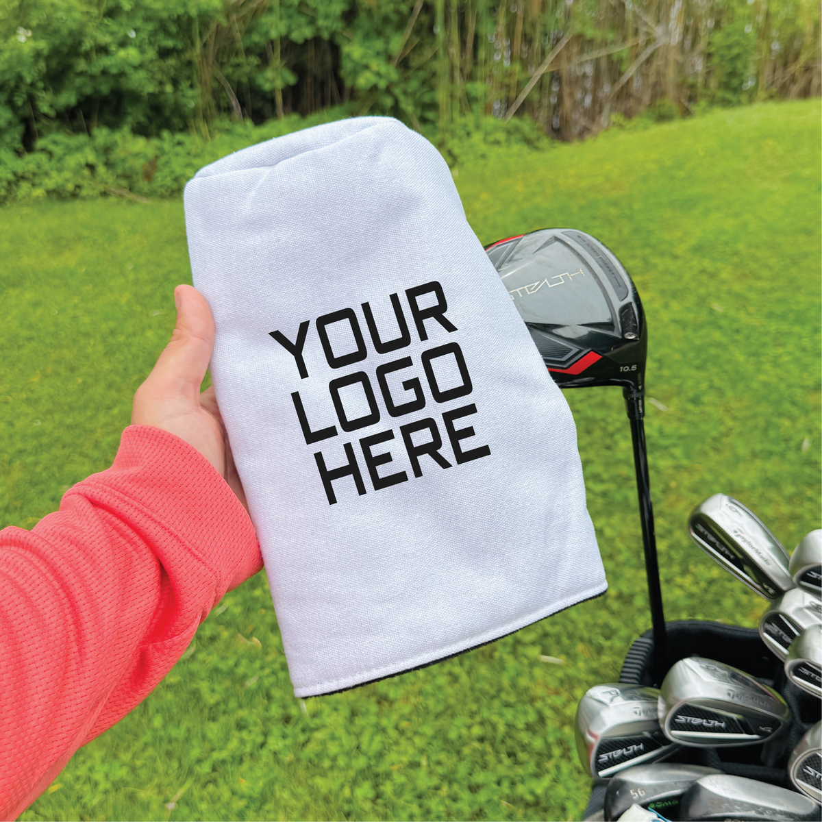 Custom Logo Barrel Headcover