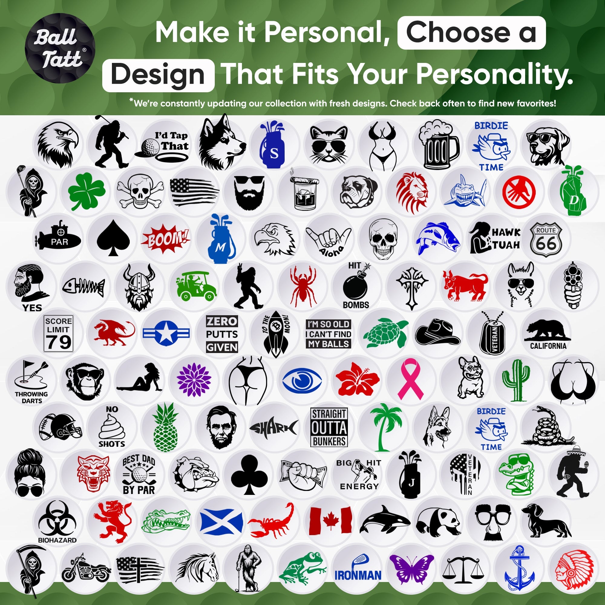 I'd Tap That Golf Design