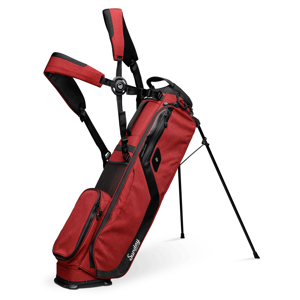 Burgundy's Bogey Bunch Golf Bag