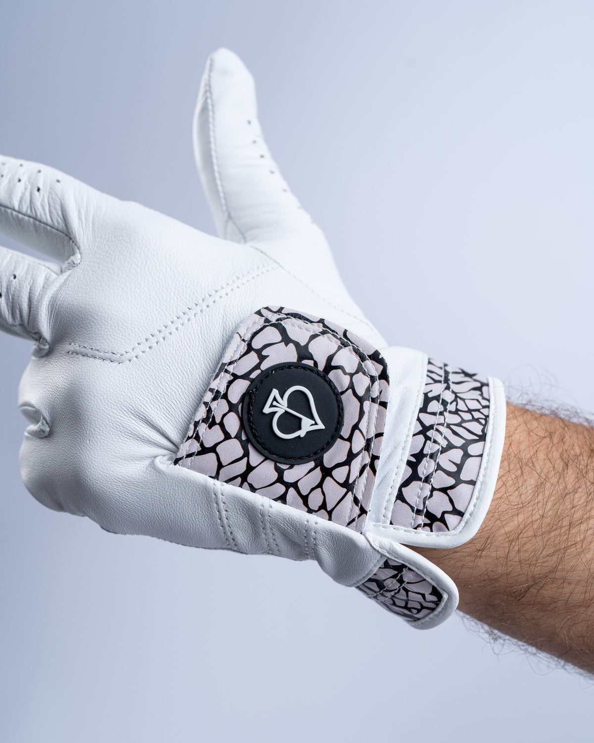 Elephant Print Cabretta Tour Glove
