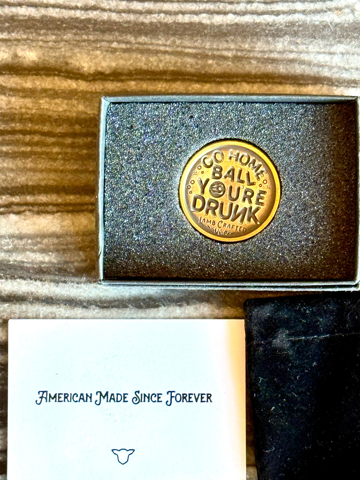 Tyson Lamb Crafted Woozy Ball Marker Brass