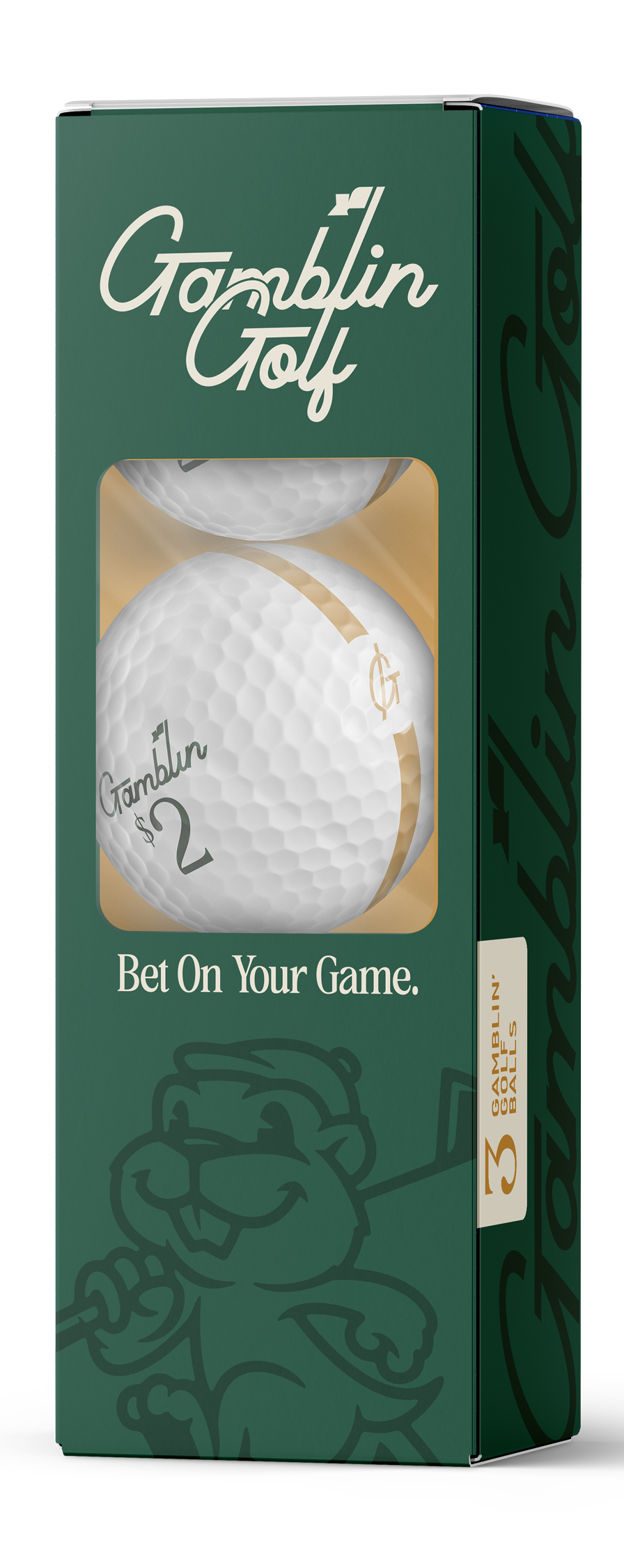 Gamblin&#39; Golf Balls - Pack of 12