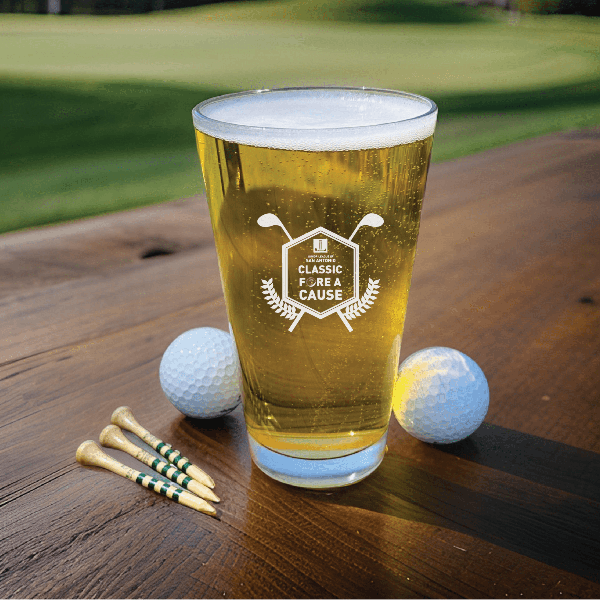 Fairway Ale Pint Glass