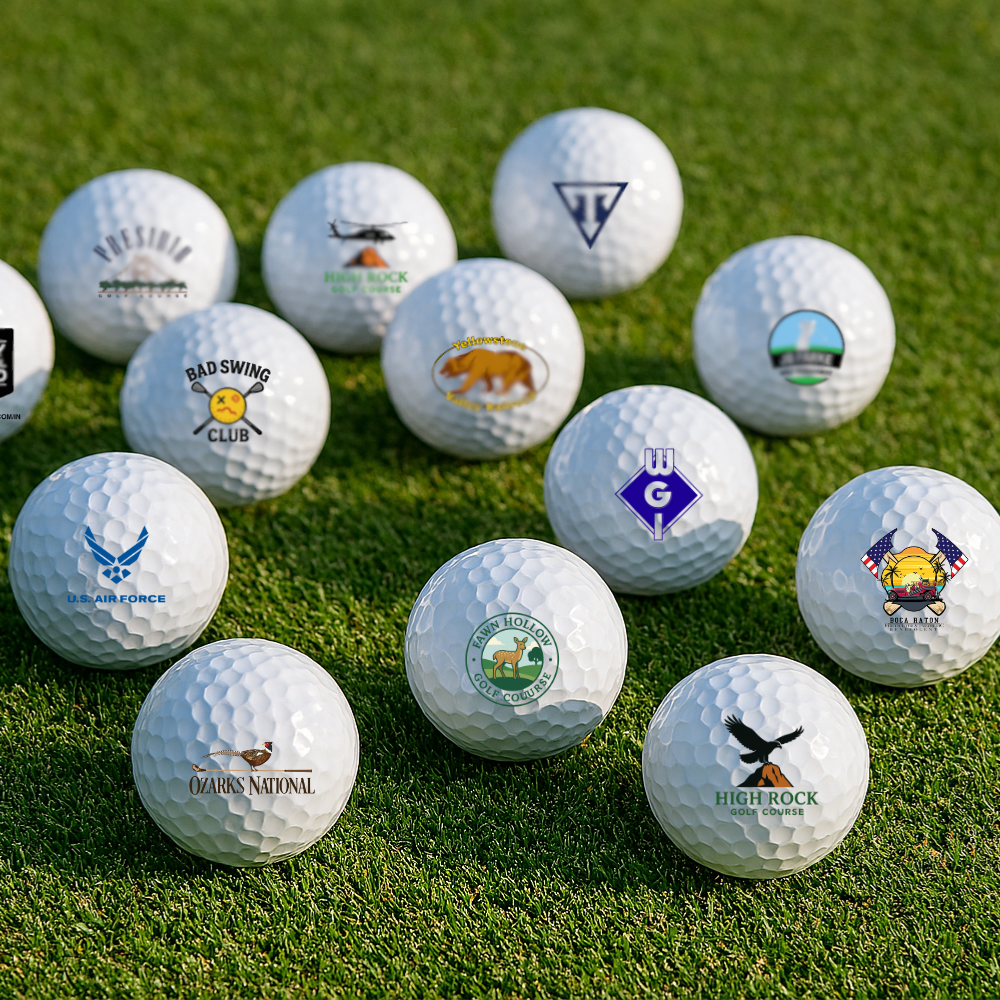 Custom Logo Golf Outing Balls