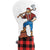 Hacker driver headcover with lumberjack design and flannel print