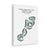 Pinehurst Resort and Country Club, The Cradle, North Carolina - Printed Golf Courses