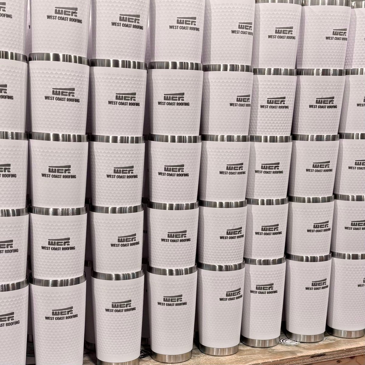 Custom Logo Golf Ball Textured Tumbler