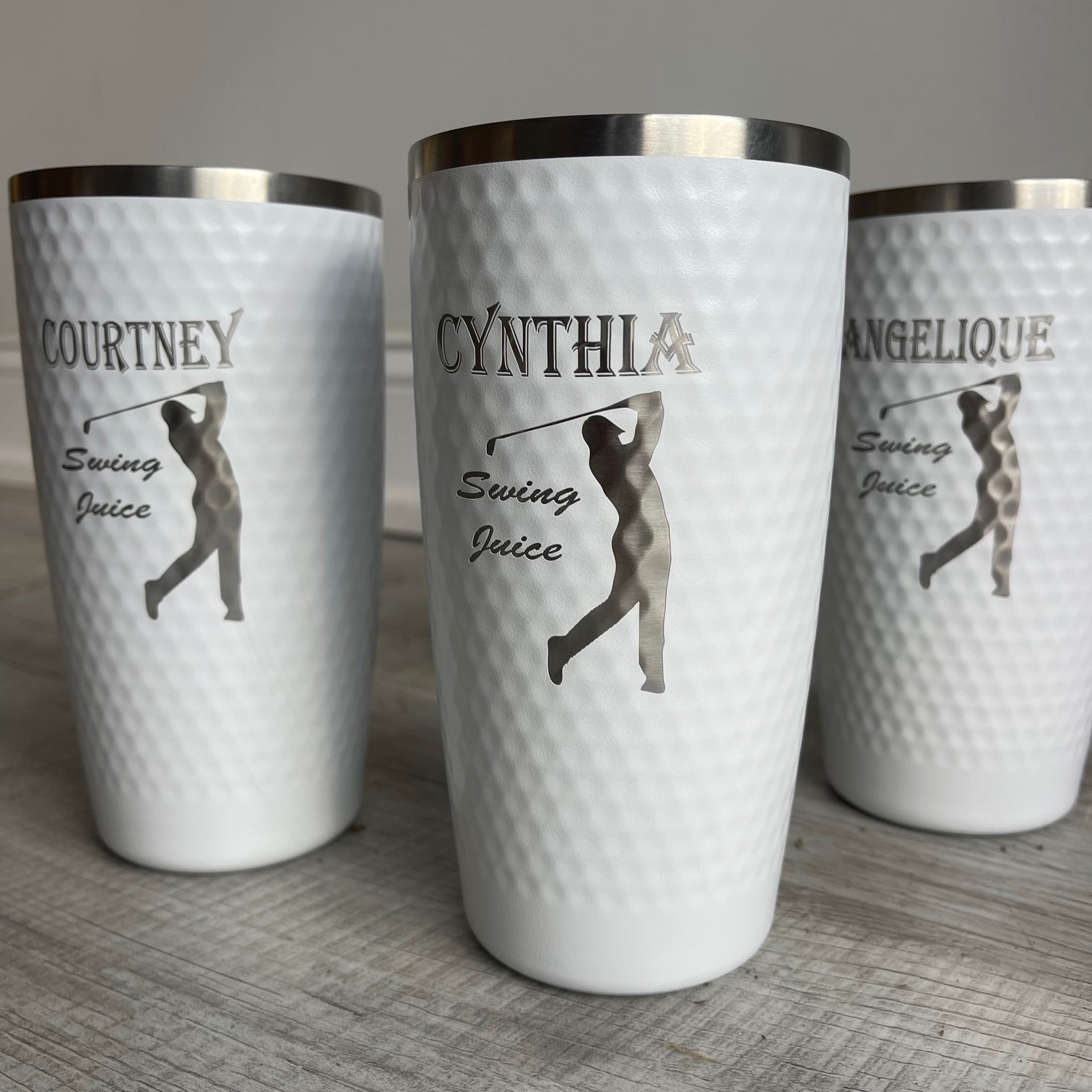 Let's Partee - Custom Golf Engraved YETI Tumbler - Great golfer