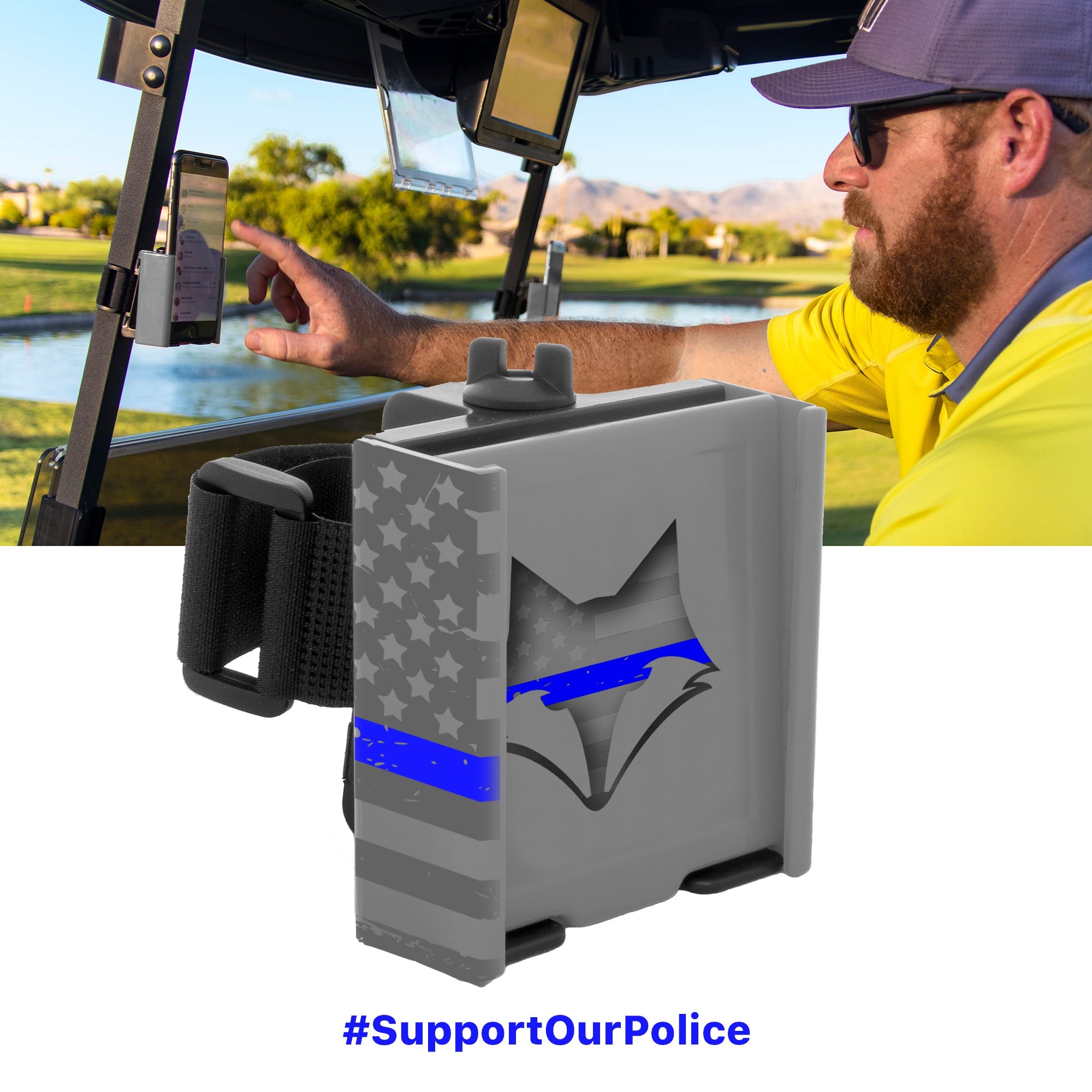 Patriotic Phone Caddy