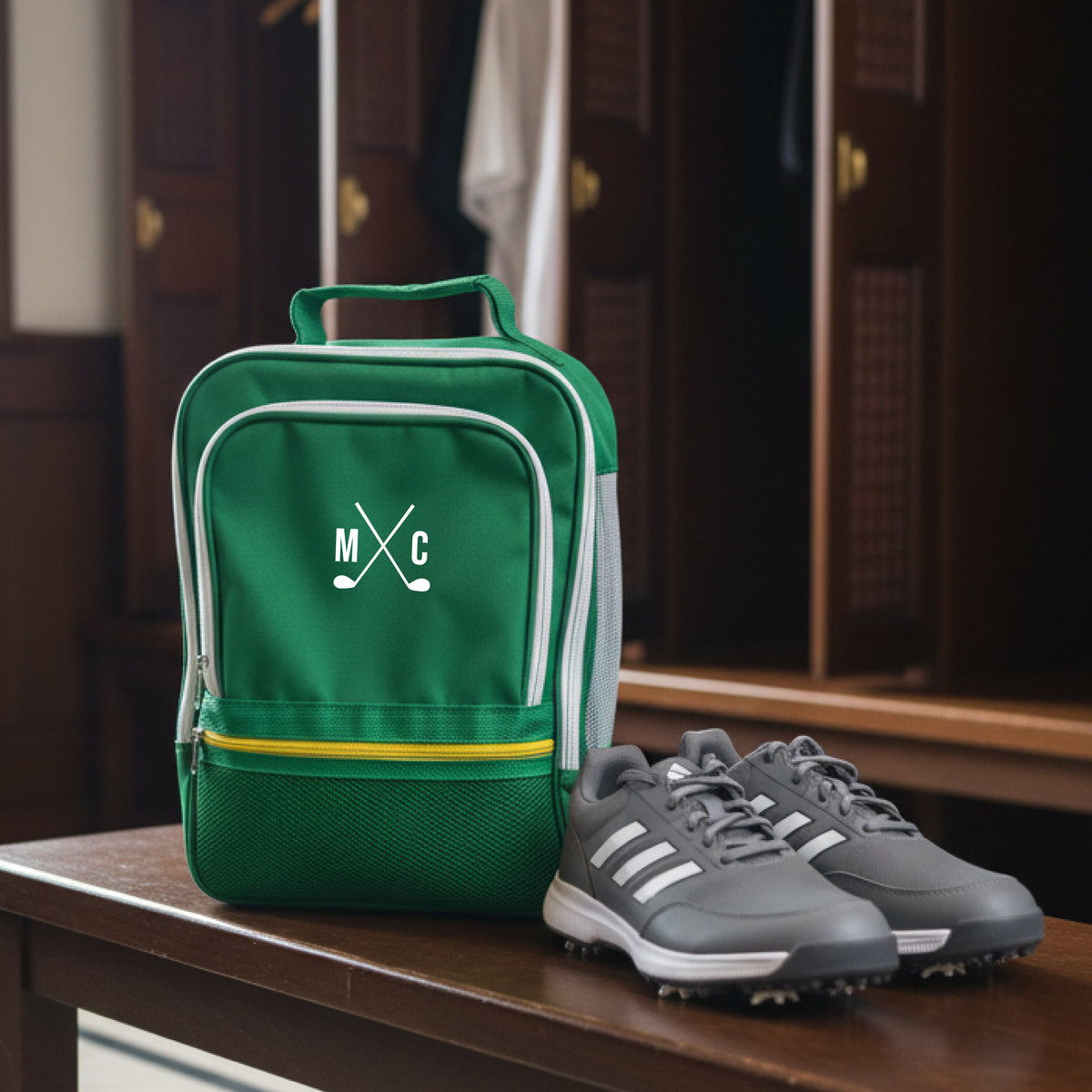 The Sunday Green Shoe Bag