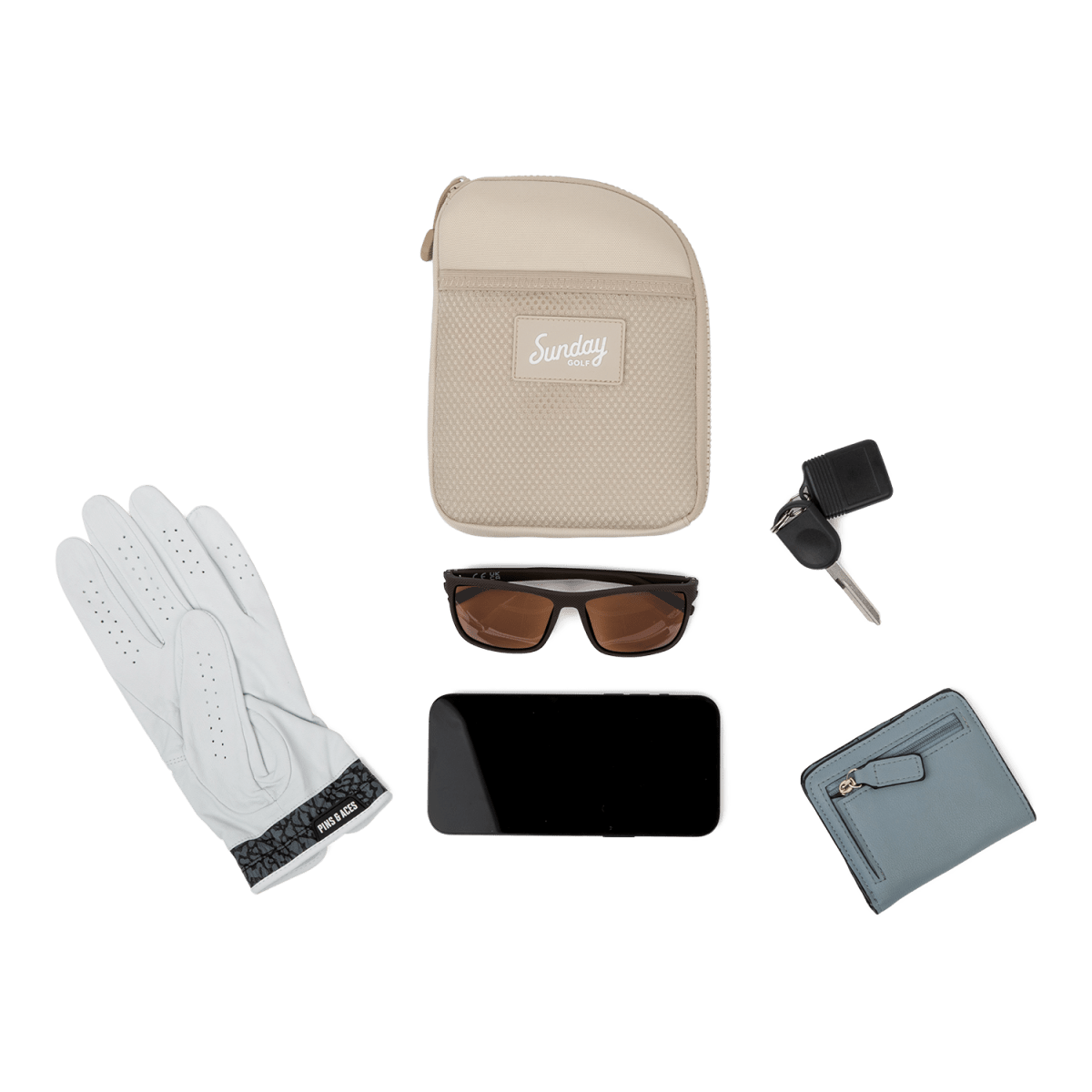 Toasted Almond Accessories Bag