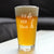 16 oz pint glass etched with funny golf quote ‘I’d Hit That