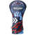 Top Gun Maverick golf driver headcover with fighter pilot design