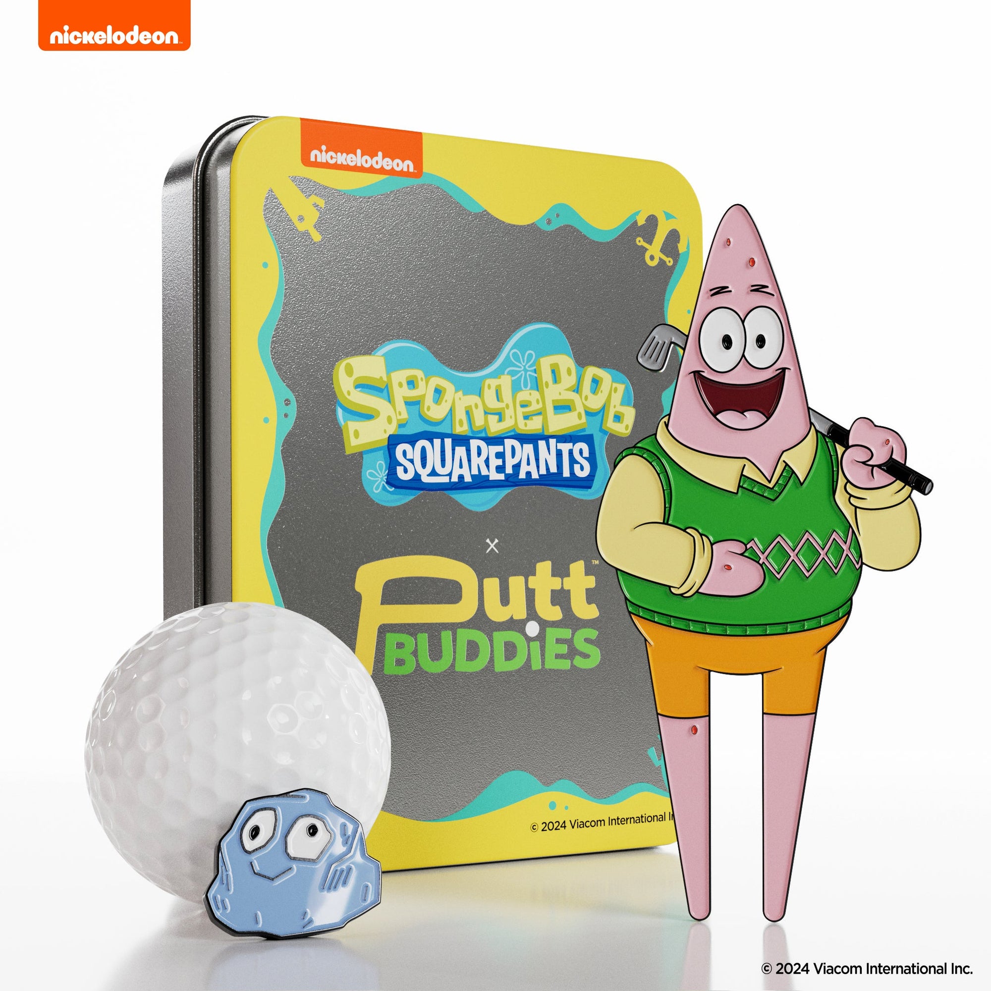 Golfing Patrick Divot Tool w/ Pete the Rock Ball Marker