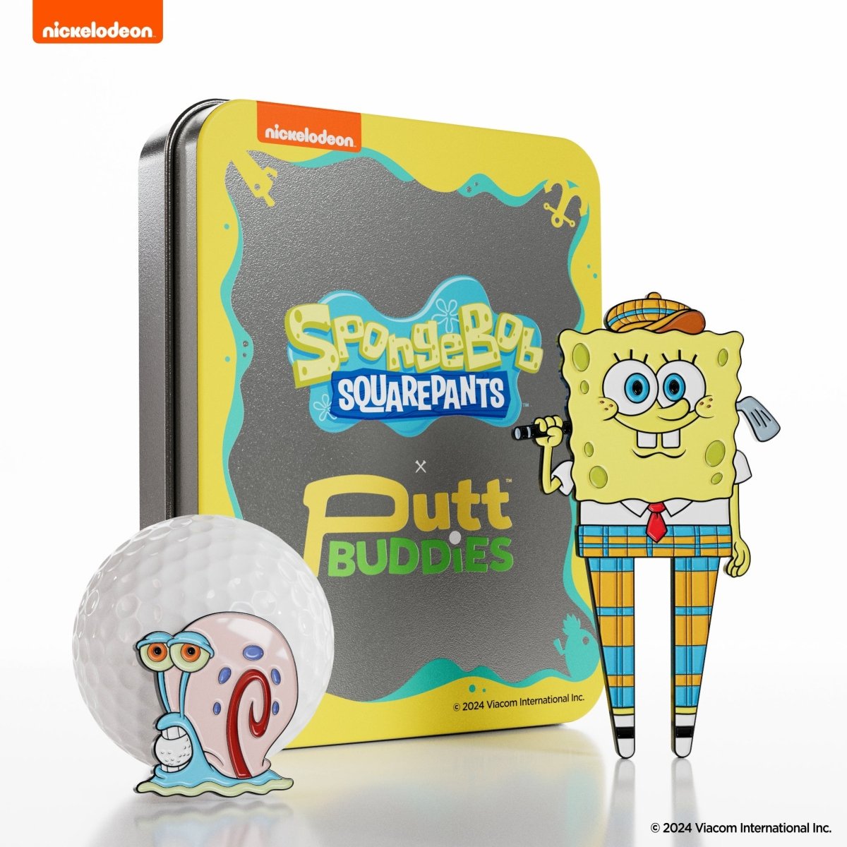 Golfing SpongeBob Divot Tool w/ Gary Ball Marker
