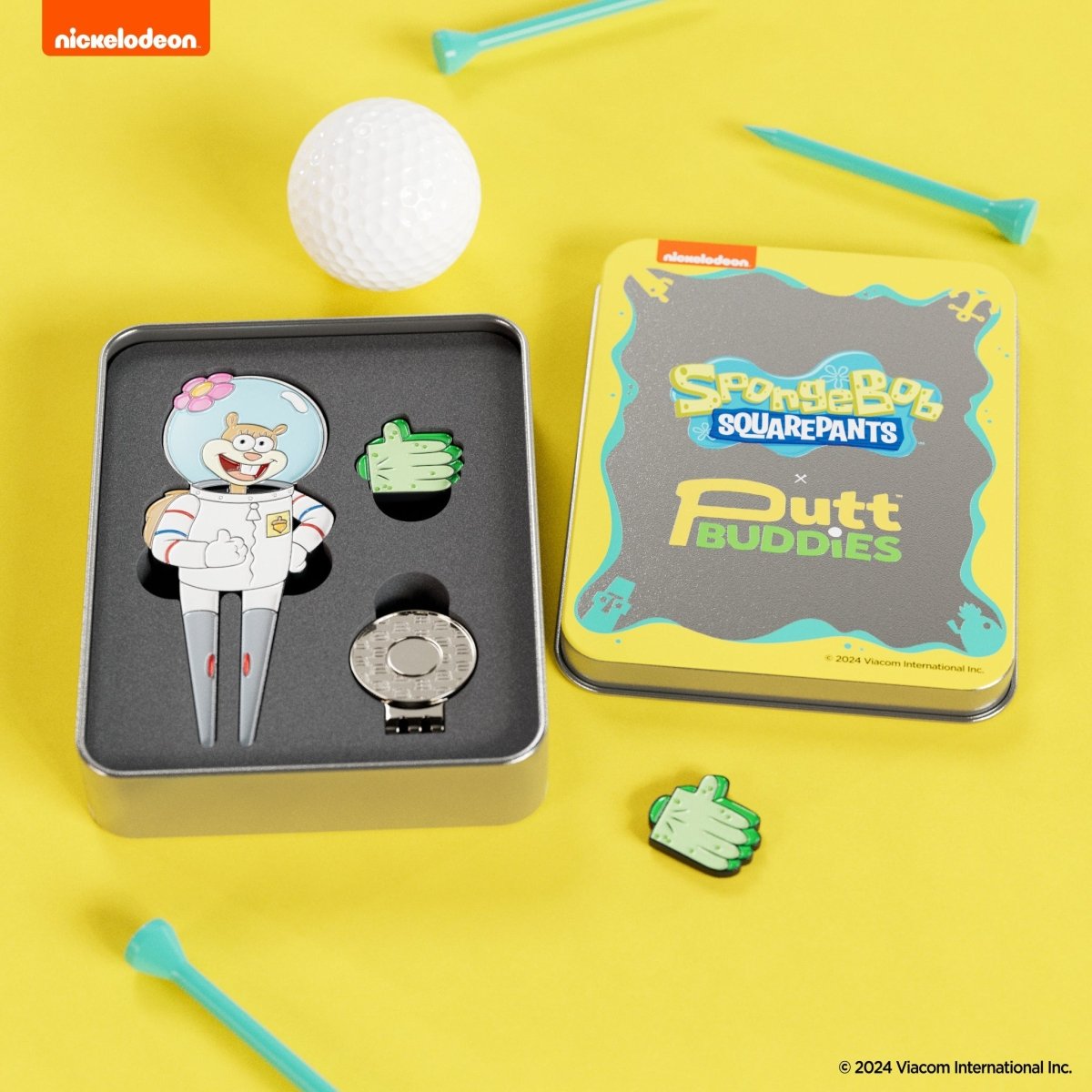 Sandy Cheeks Divot Tool w/ Karate Hand Ball marker