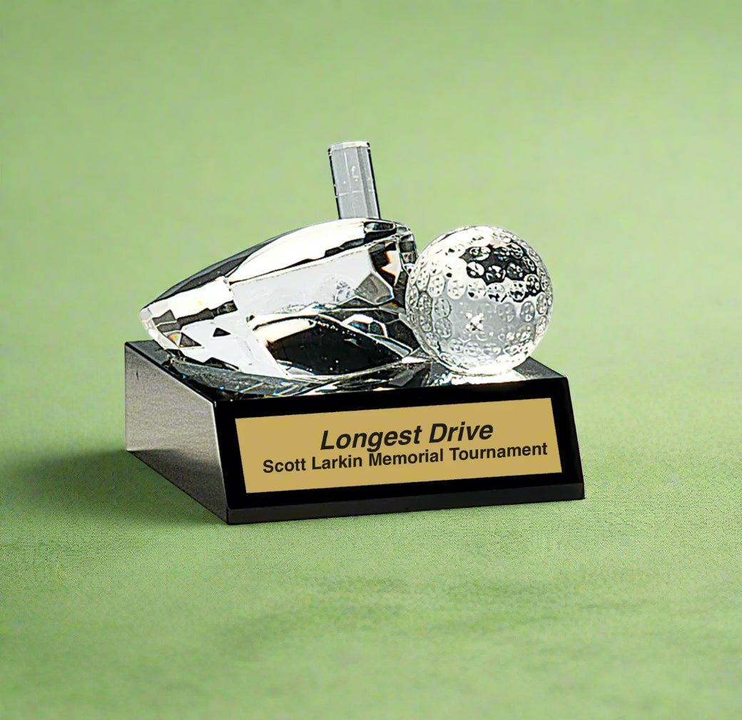 Driving Trophy Custom Long Drive Trophy - Groovy Golfer