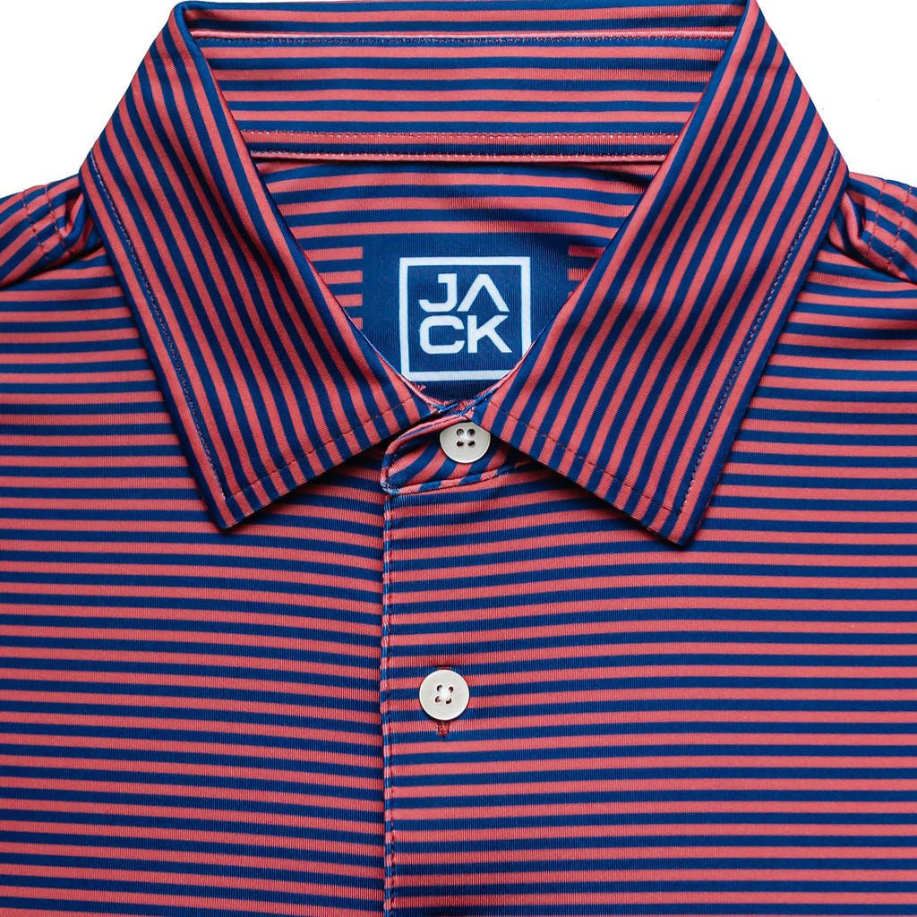 Stripe Show Golf Polo
