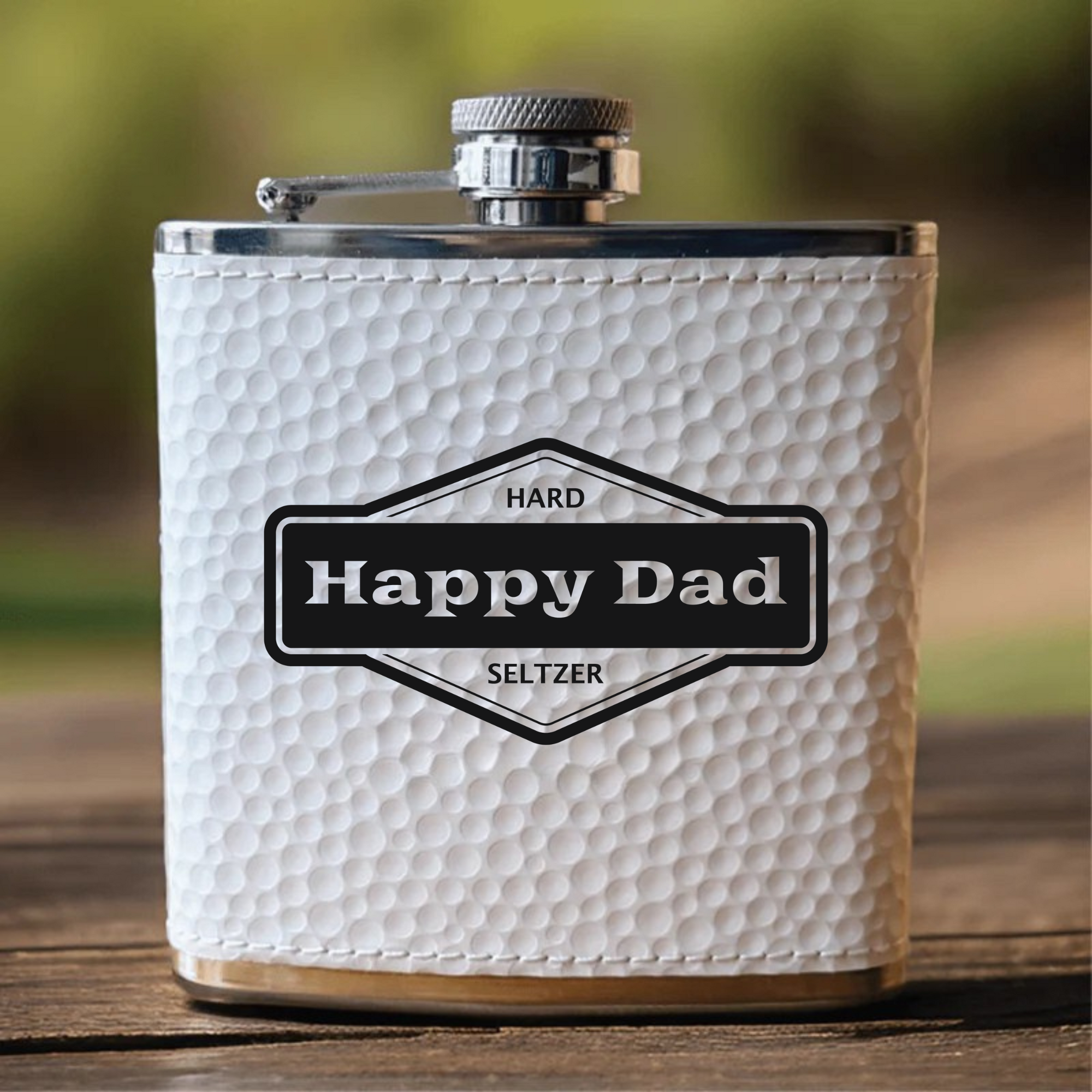 Custom Logo Tee'd Up Flask