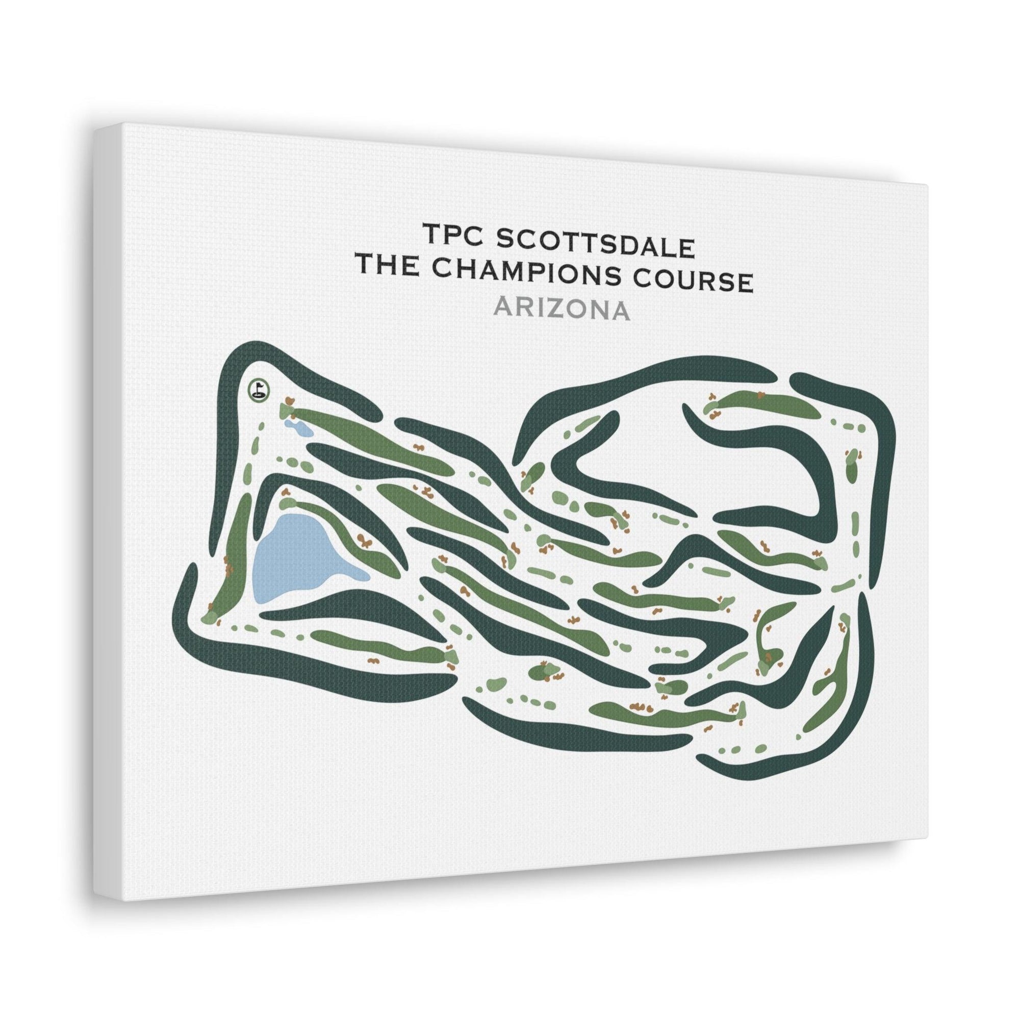 TPC Scottsdale The Champions Course, Arizona - Printed Golf Courses