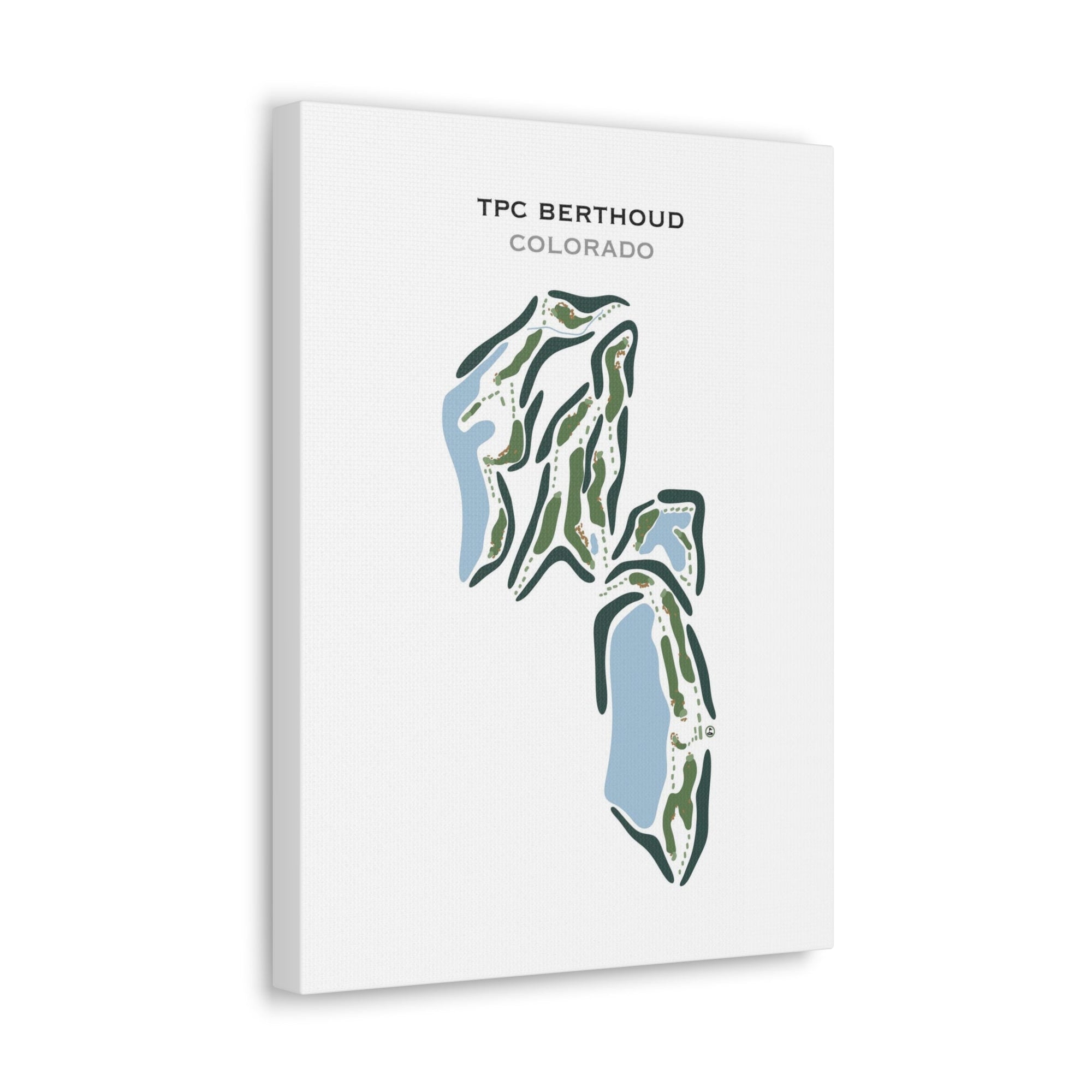 TPC Berthoud, Colorado - Printed Golf Course