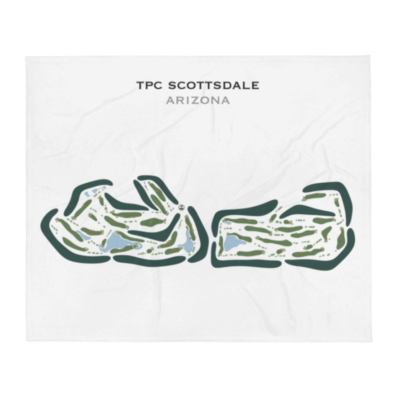 TPC Scottsdale, Arizona - Printed Golf Courses