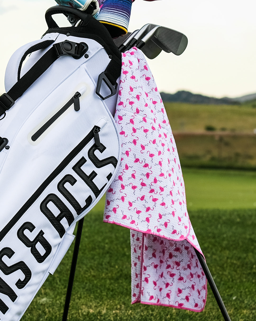 Flamingo Fairway Towel